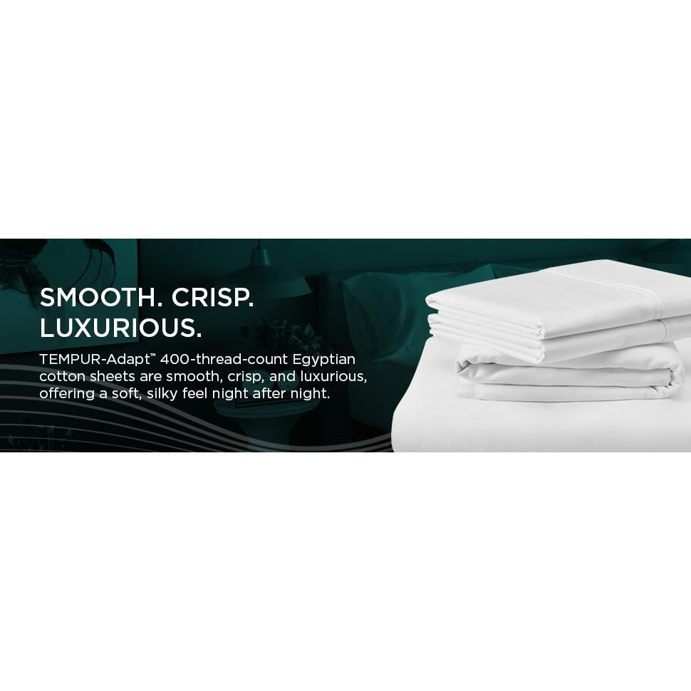  Tempur-Pedic TEMPUR-Adapt Luxe Egyptian Cotton Sheets - Graphite (Split King) IMAGE 4