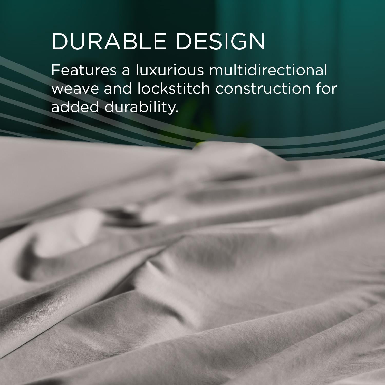  Tempur-Pedic TEMPUR-Adapt Luxe Egyptian Cotton Sheets - Graphite (Full) IMAGE 15