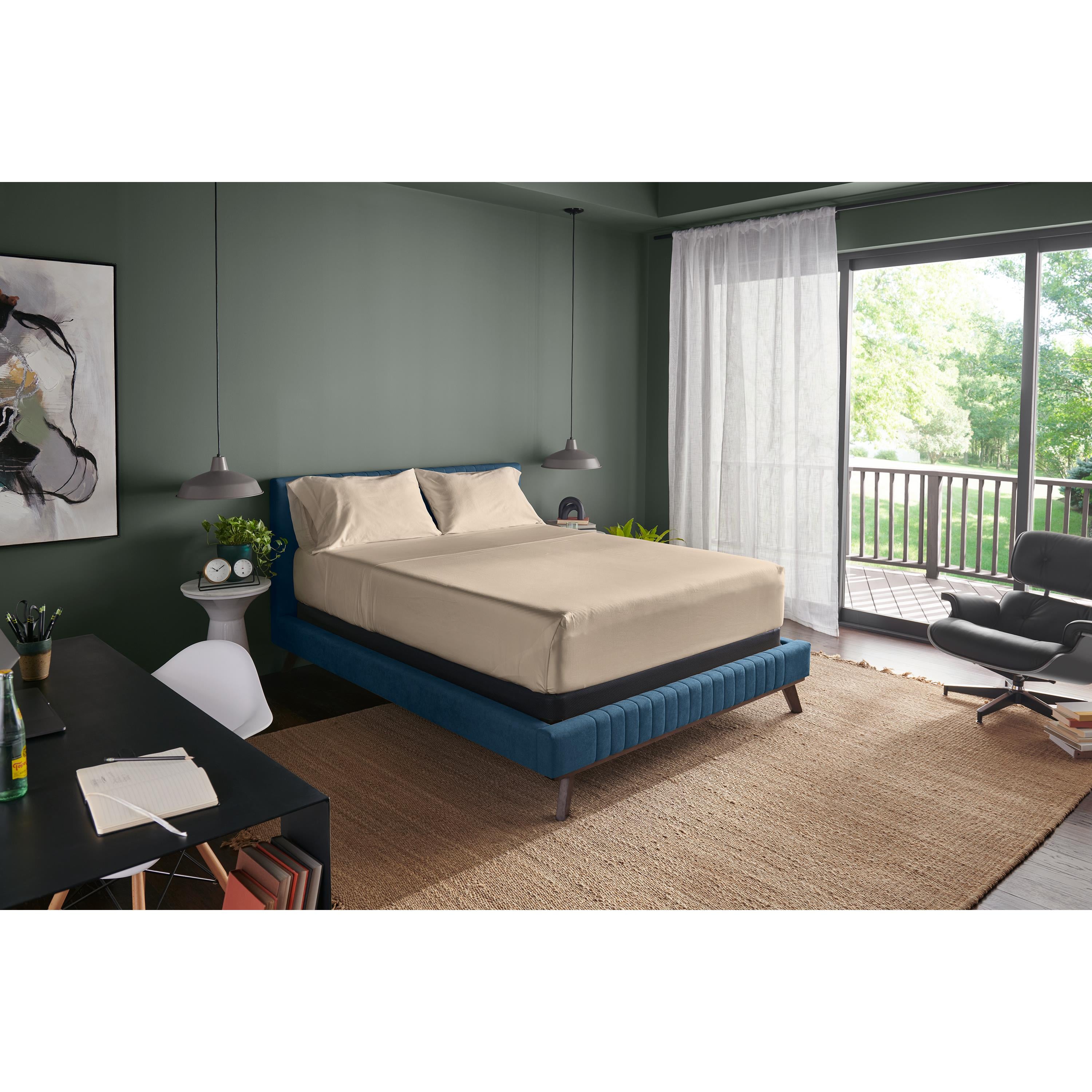  Tempur-Pedic TEMPUR-Adapt Luxe Egyptian Cotton Sheets - Sandstone (Twin) IMAGE 1