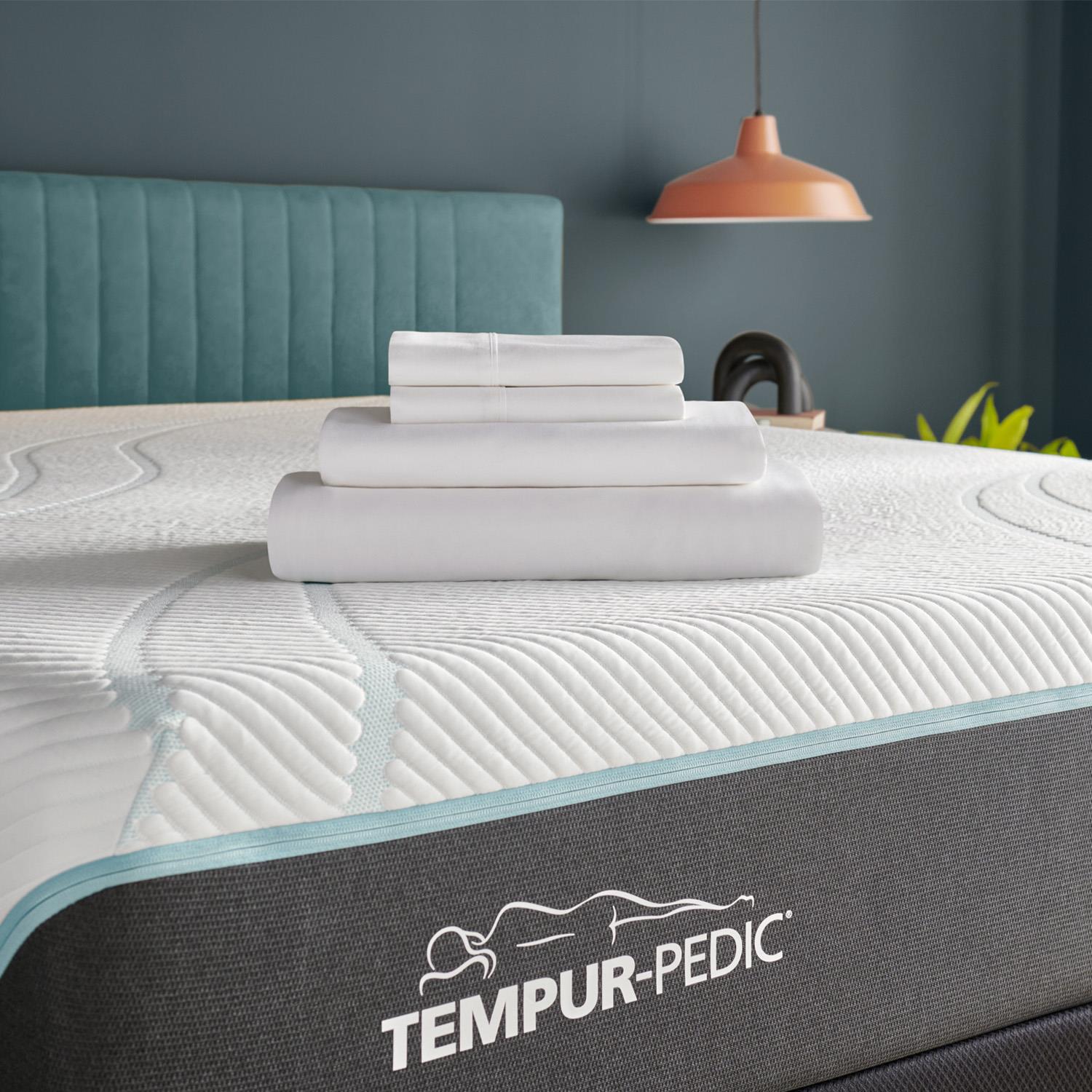  Tempur-Pedic TEMPUR Classic Cotton Sheet Set Cool Gray (California King ) IMAGE 1