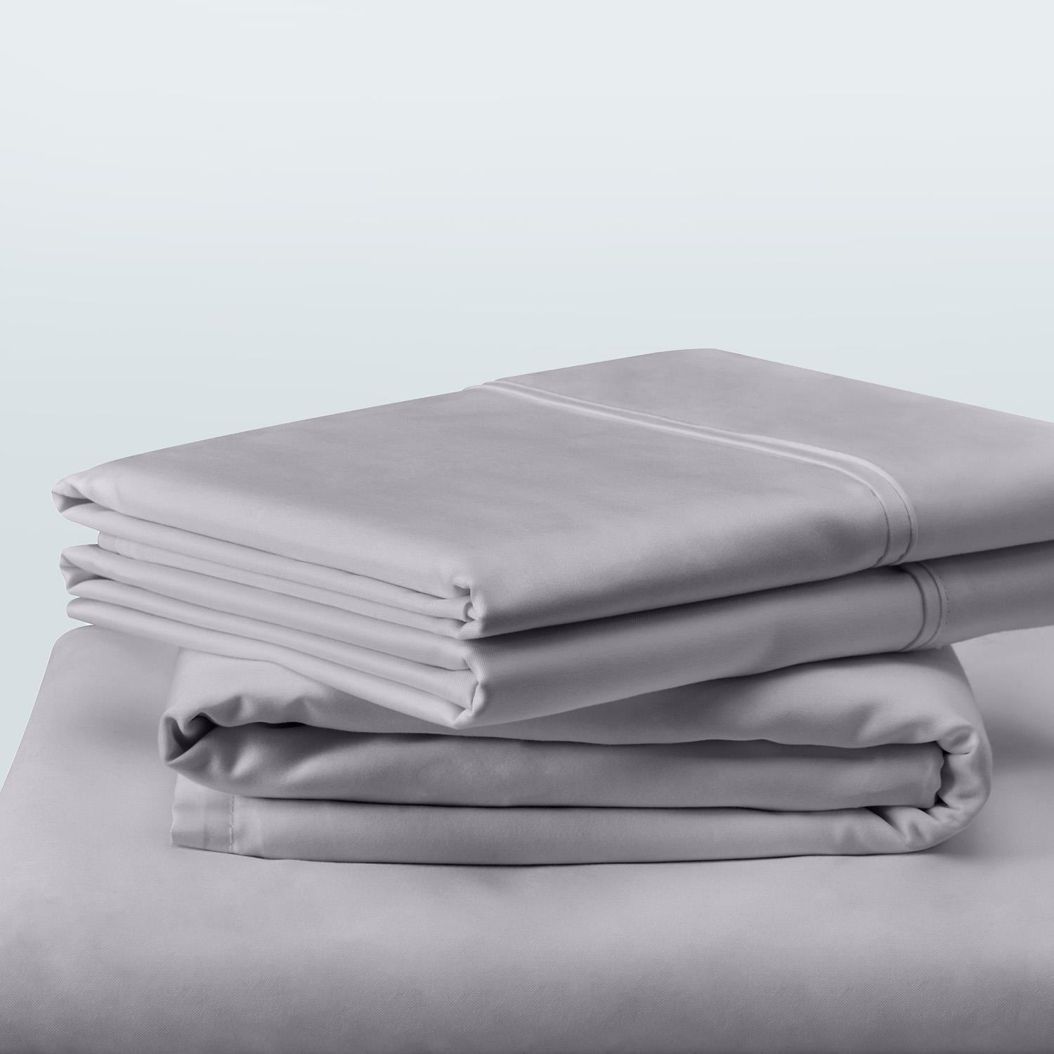  Tempur-Pedic TEMPUR Classic Cotton Sheet Set Cool Gray (Queen) IMAGE 10