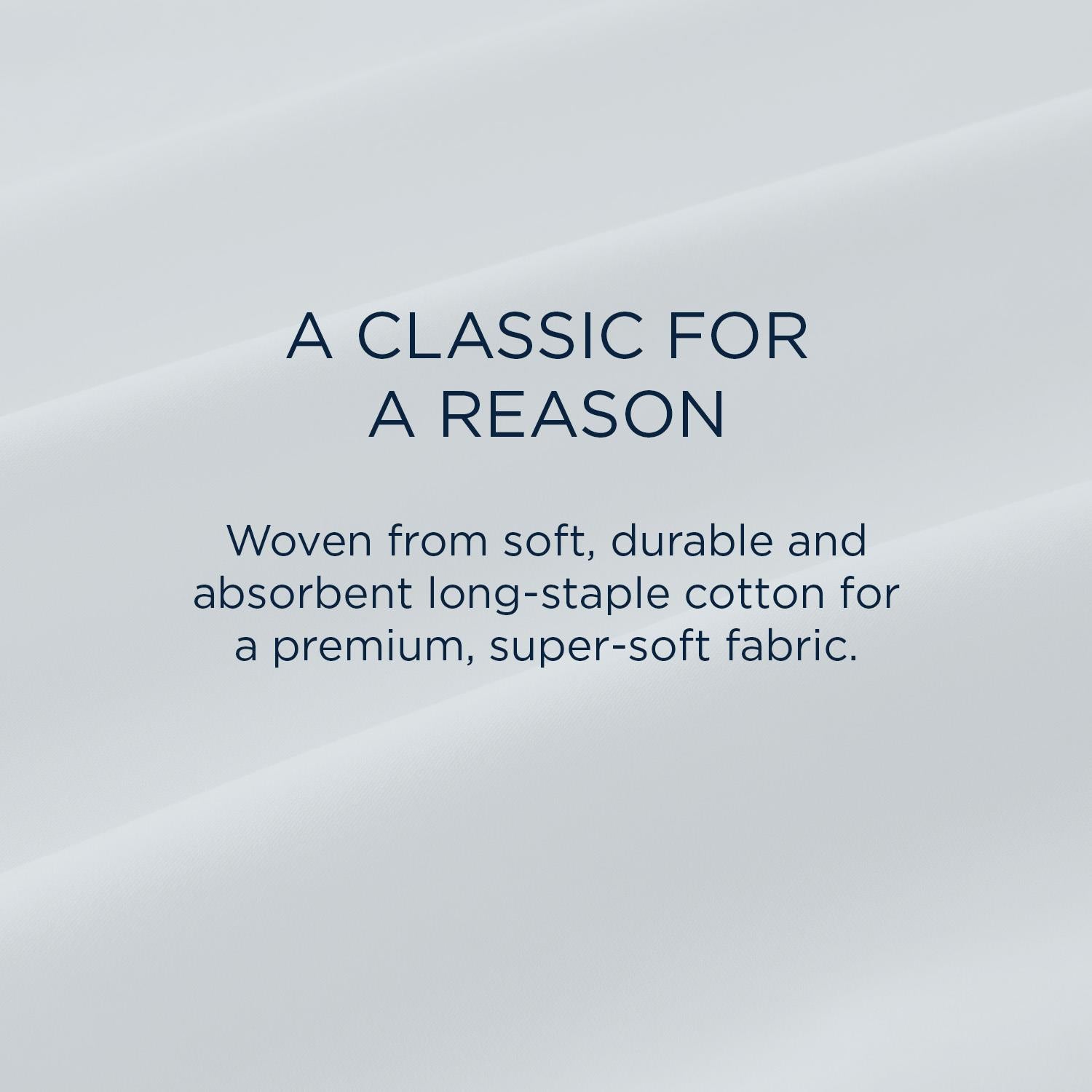 Tempur-Pedic TEMPUR Classic Cotton Sheet Set Sleepy Blue (California King ) IMAGE 8