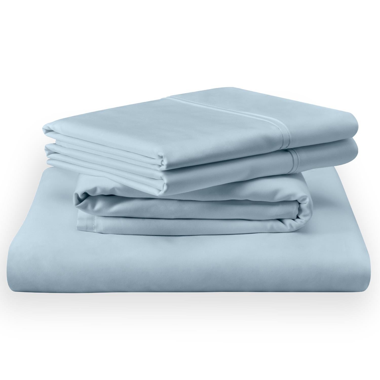  Tempur-Pedic TEMPUR Classic Cotton Sheet Set Sleepy Blue (King) IMAGE 2