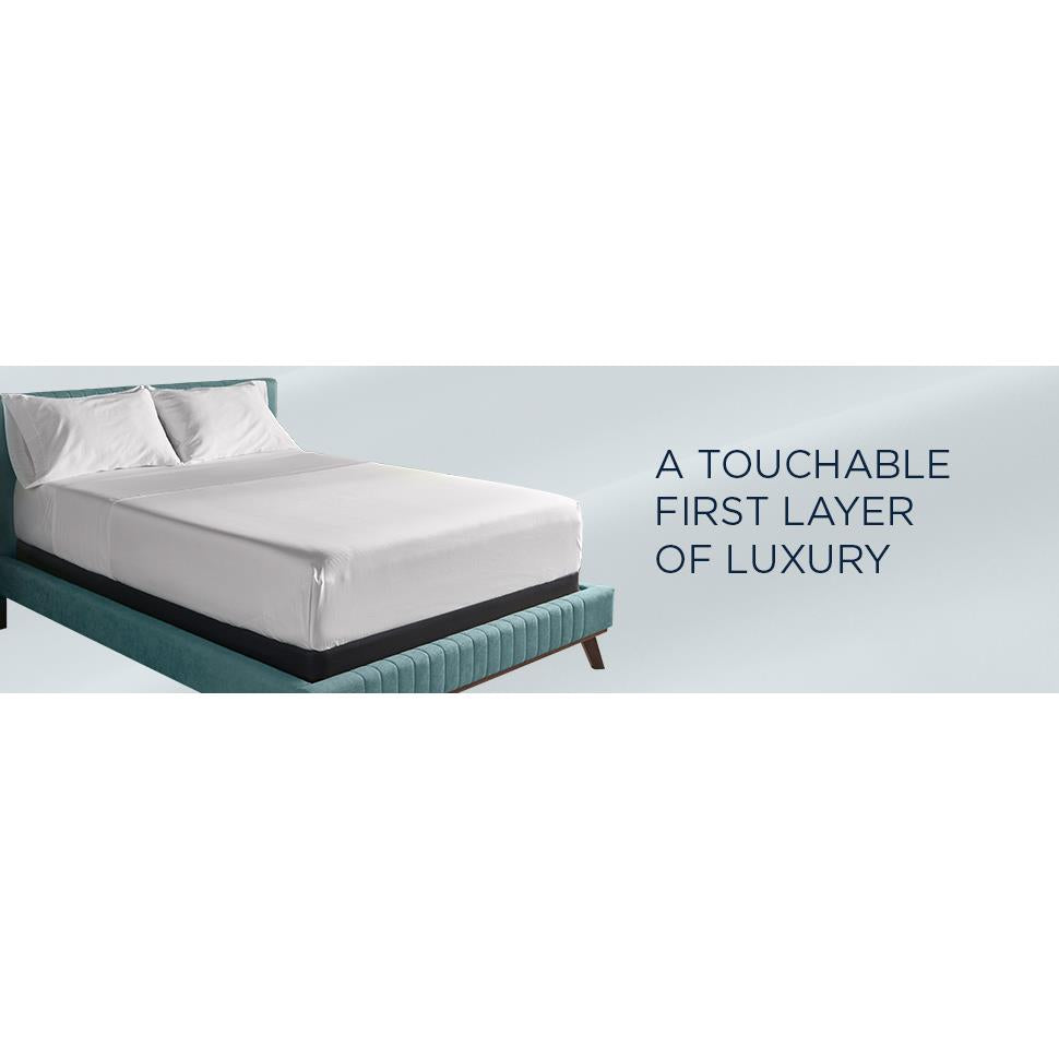  Tempur-Pedic TEMPUR Classic Cotton Sheet Set Sleepy Blue (King) IMAGE 20