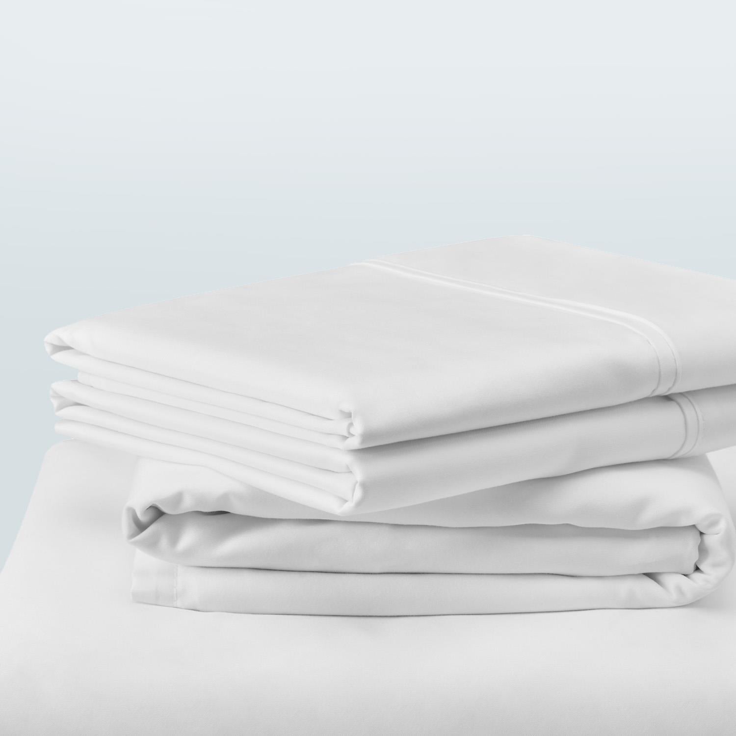  Tempur-Pedic TEMPUR Classic Cotton Sheet Set White (Twin) IMAGE 10