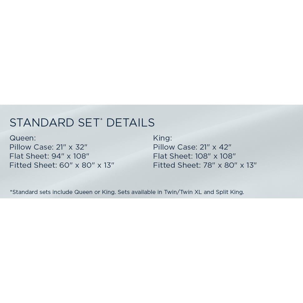  Tempur-Pedic TEMPUR Classic Cotton Sheet Set White (Split King) IMAGE 19