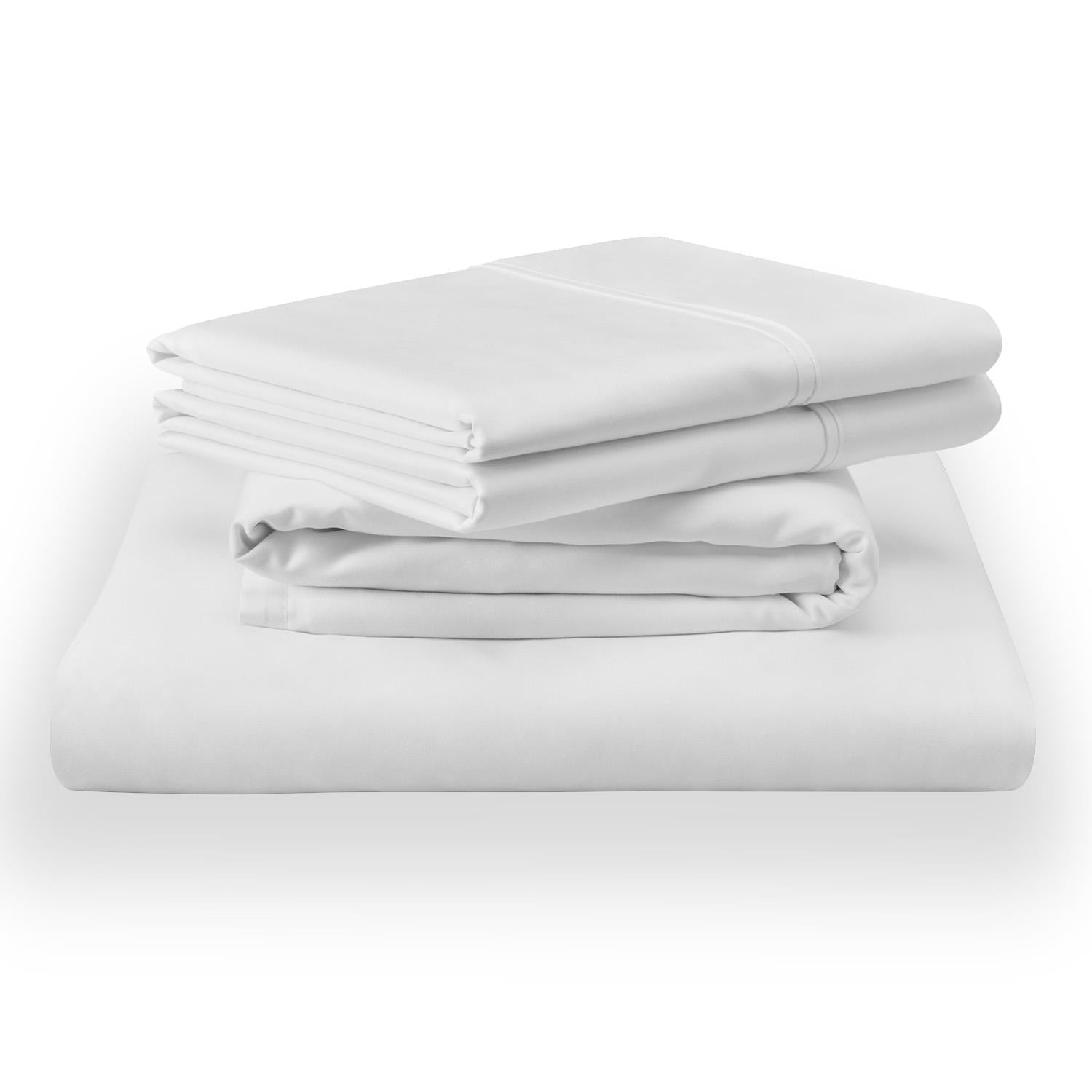  Tempur-Pedic TEMPUR Classic Cotton Sheet Set White (Split King) IMAGE 2