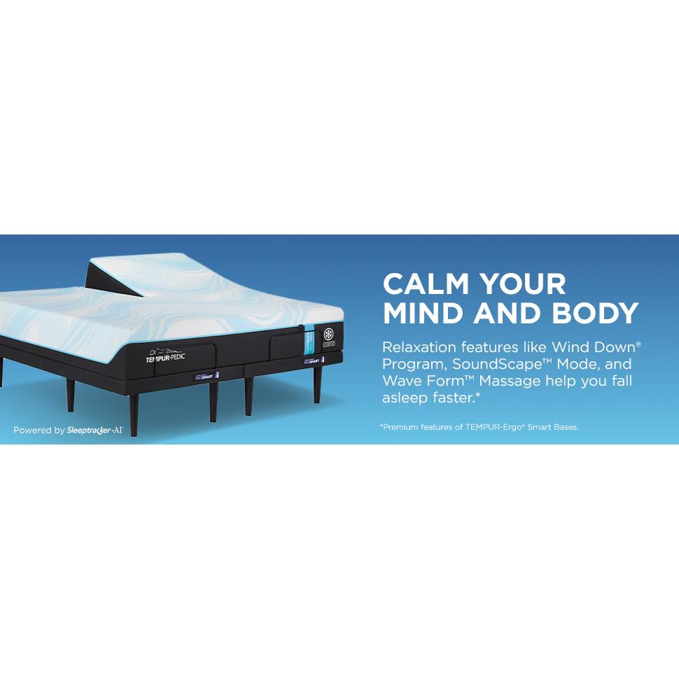  Size_Flex King --  Tempur-LuxeBreeze® Medium Hybrid Mattress (Split Head King) IMAGE 11