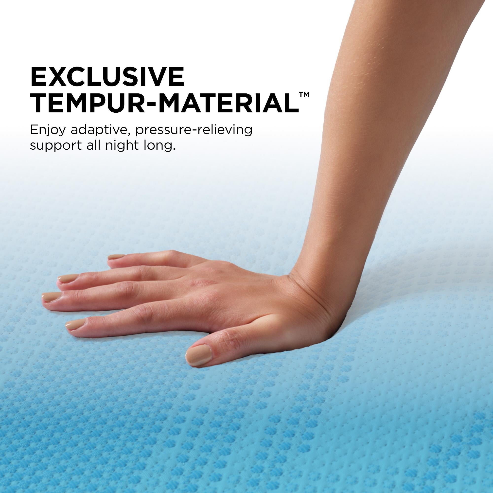  Size_Flex King --  Tempur-LuxeBreeze® Medium Hybrid Mattress (Split Head King) IMAGE 6