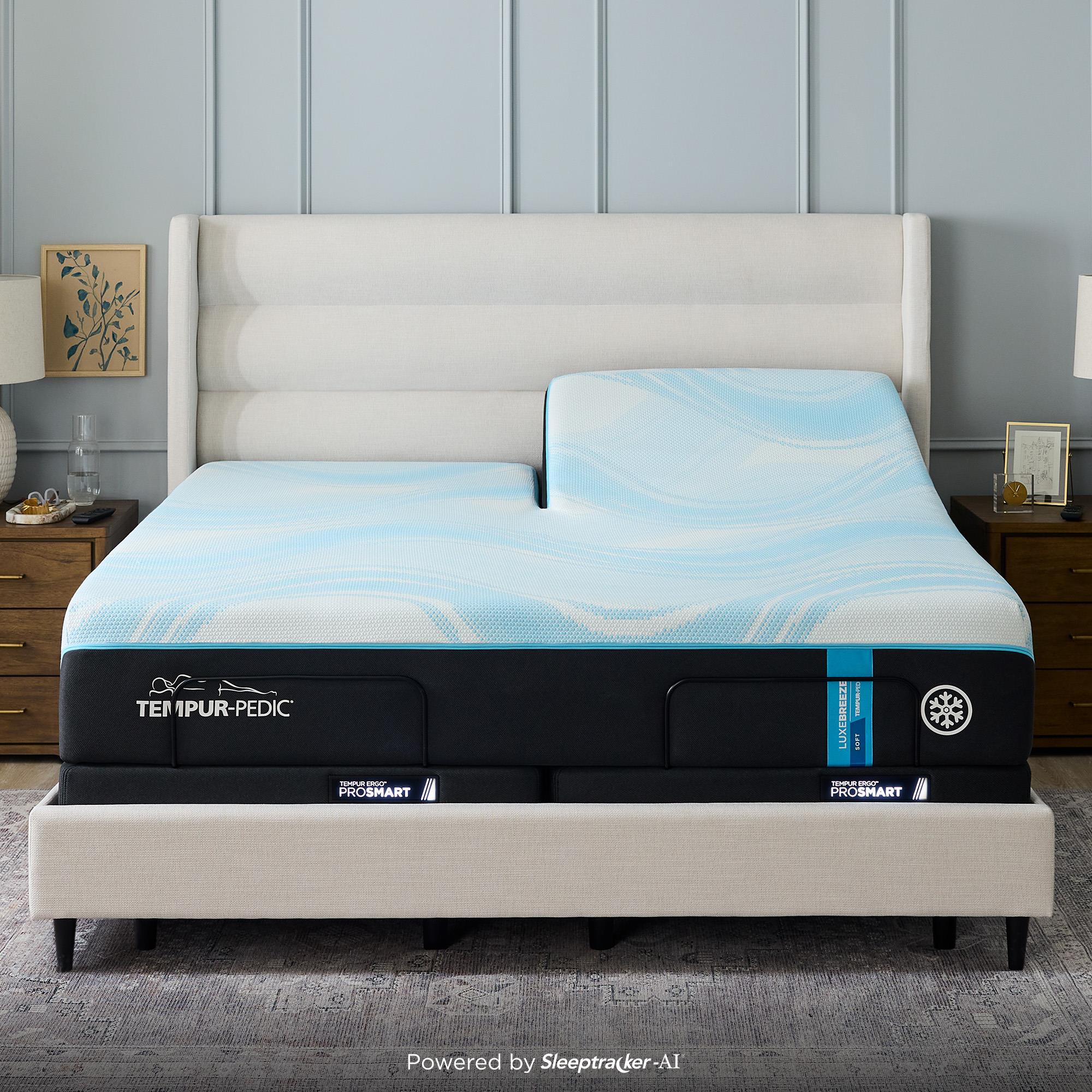  Size_Flex King --  Tempur-LuxeBreeze® Soft Mattress (Split Head King) IMAGE 1