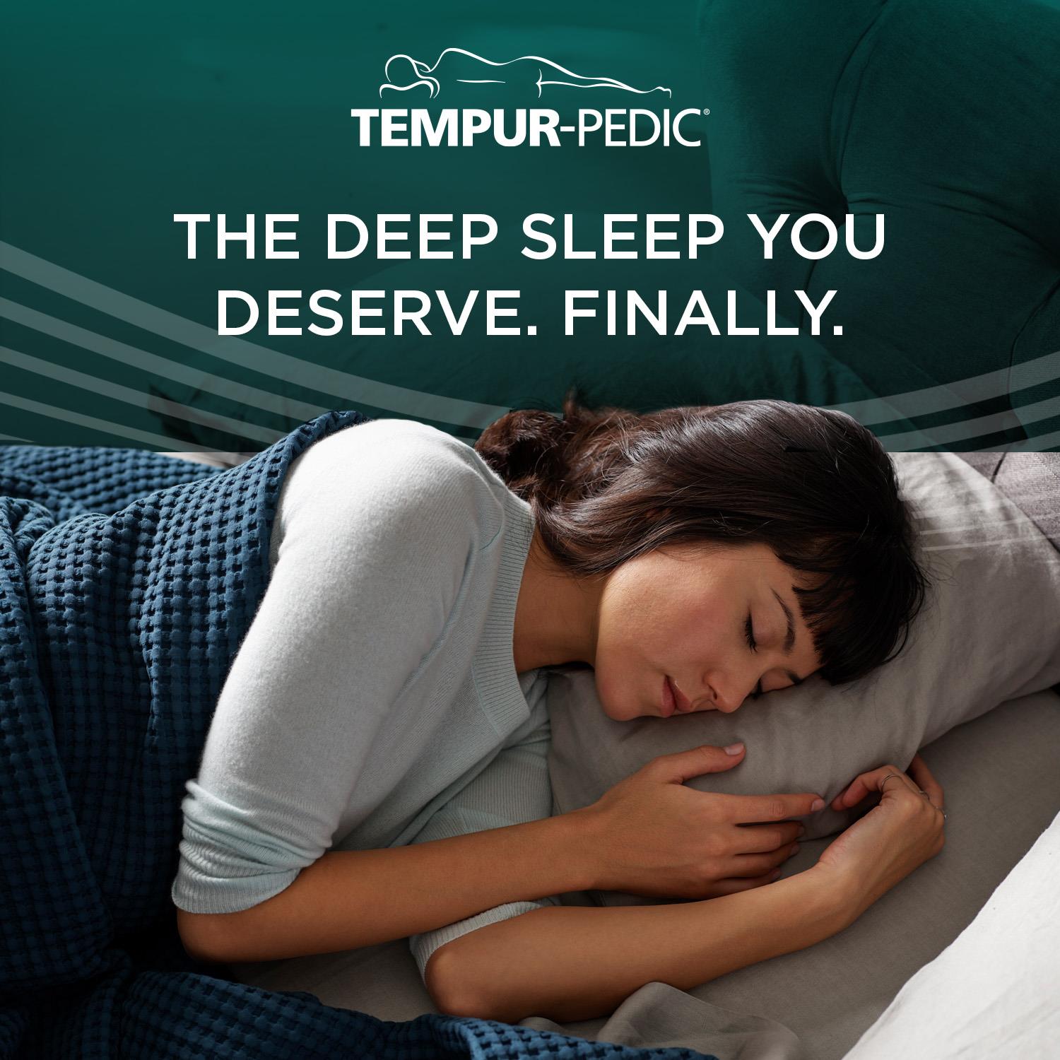  Tempur-Pedic TEMPUR Luxe Egyptian Cotton Pillowcase Set  Sleepy Blue (Queen) IMAGE 14