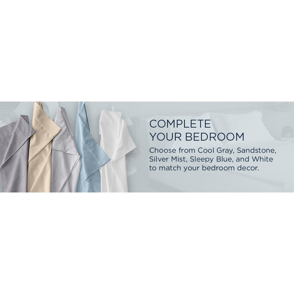  Tempur-Pedic TEMPUR Luxe Egyptian Cotton Sheet Set Sandstone (King) IMAGE 15