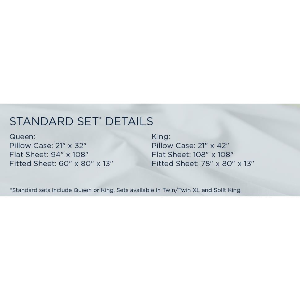  Tempur-Pedic TEMPUR Luxe Egyptian Cotton Sheet Set Sandstone (King) IMAGE 19