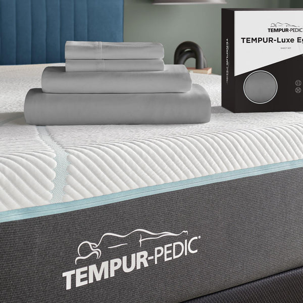 Tempur-Pedic TEMPUR Luxe Egyptian Cotton Sheet Set Silver Mist (Split King)