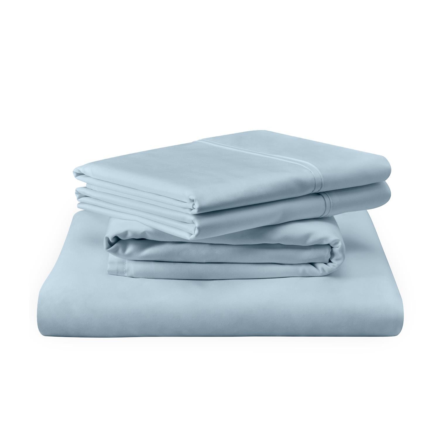 Tempur-Pedic TEMPUR Luxe Egyptian Cotton Sheet Set Sleepy Blue (Twin XL) IMAGE 2