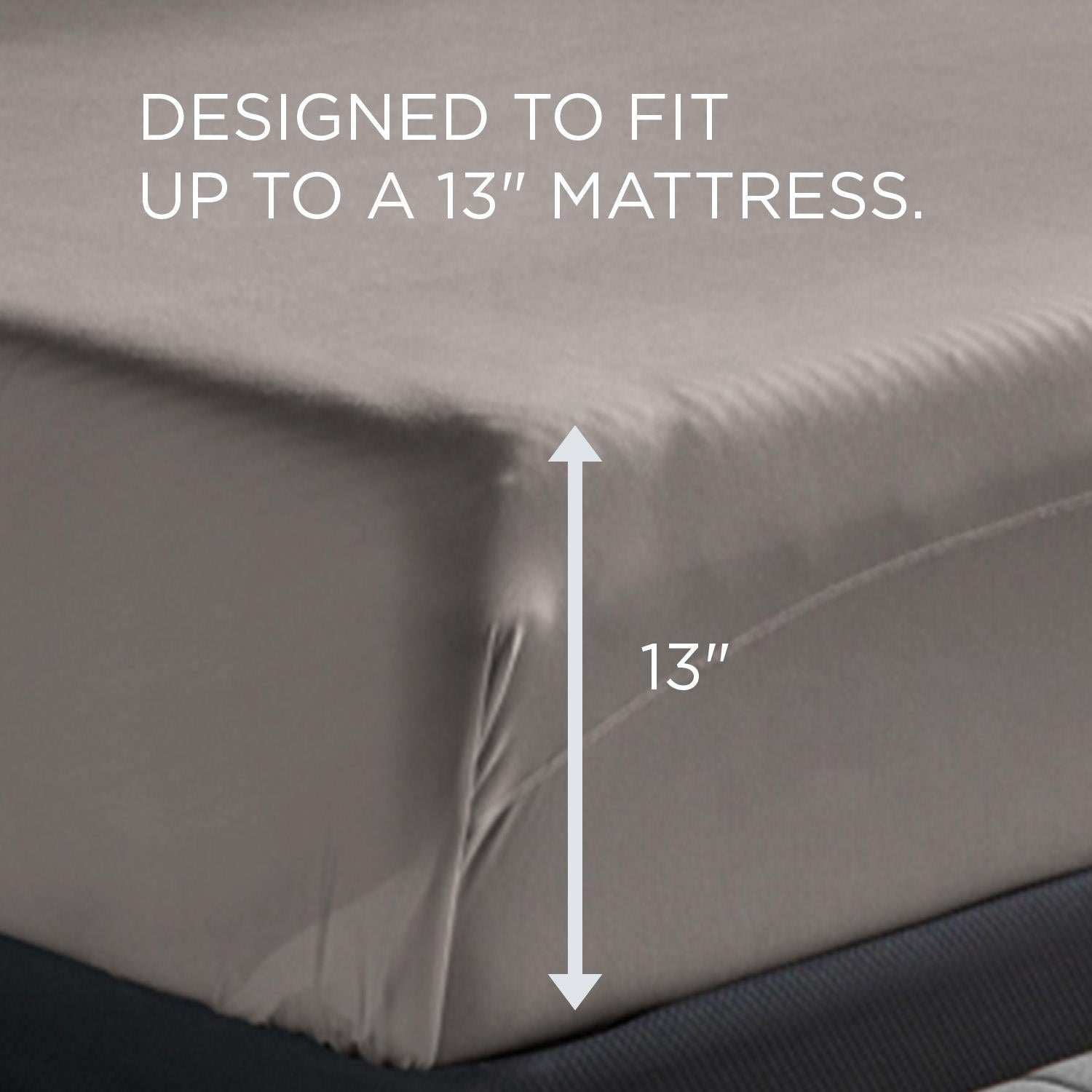  Tempur-Pedic Tempur-Pedic Breeze Pillowcase Set - Graphite (King) IMAGE 14