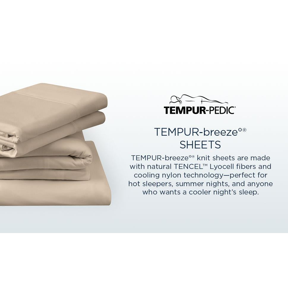  Tempur-Pedic Tempur-Pedic Breeze Pillowcase Set - Graphite (King) IMAGE 4