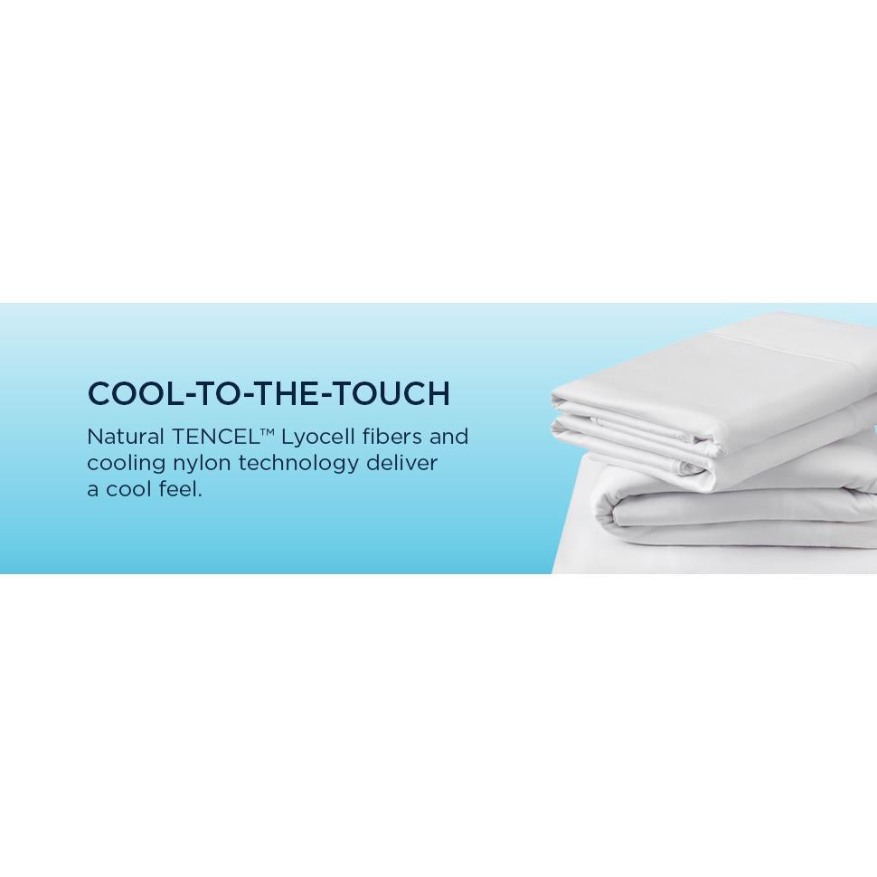  Tempur-Pedic Tempur-Pedic Breeze Pillowcase Set - Sleepy Blue (King) IMAGE 16