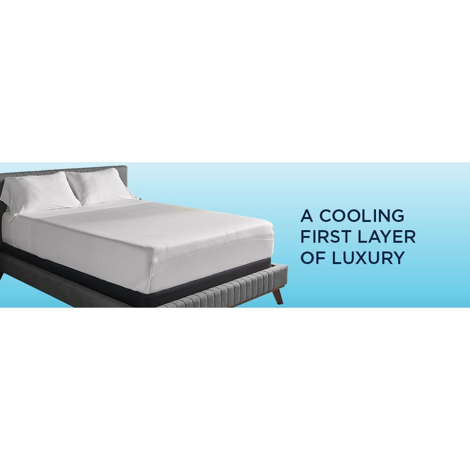  Tempur-Pedic Tempur-Pedic Breeze Pillowcase Set - Sleepy Blue (Queen) IMAGE 19