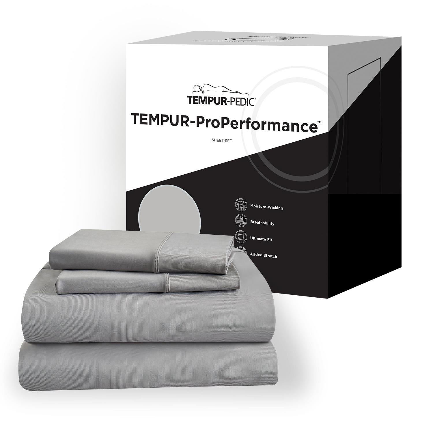  Tempur-Pedic Tempur-Pedic ProPerformance Pillowcase Set - Graphite (King) IMAGE 10