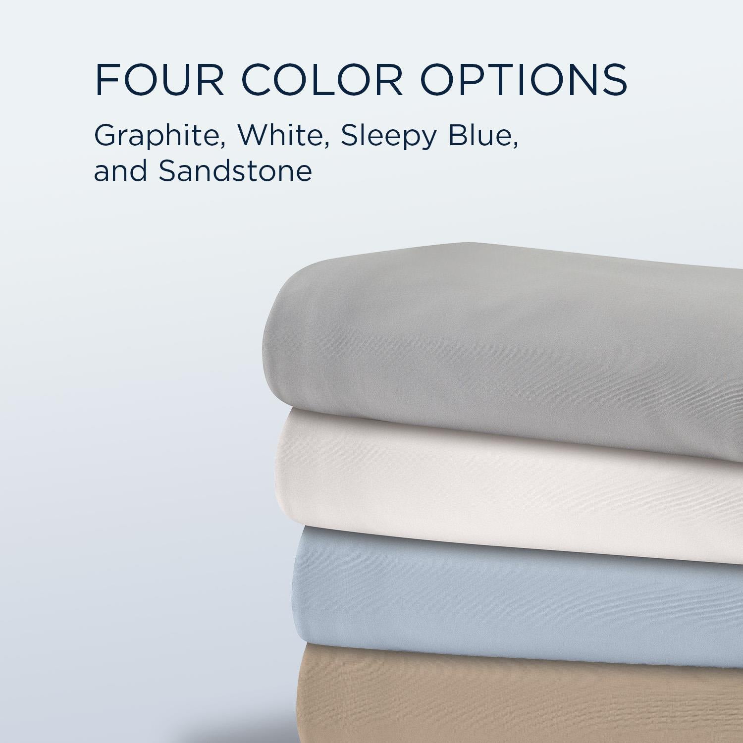  Tempur-Pedic Tempur-Pedic ProPerformance Pillowcase Set - Graphite (Queen) IMAGE 6
