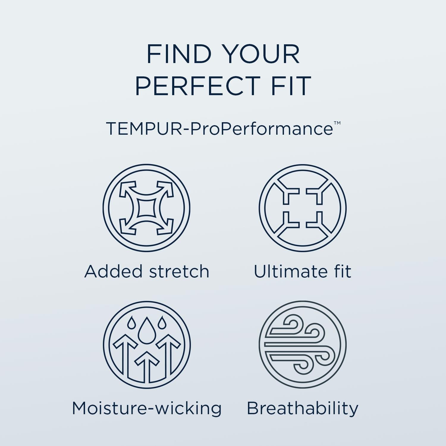  Tempur-Pedic Tempur-Pedic ProPerformance Pillowcase Set - Sleepy Blue (King) IMAGE 12