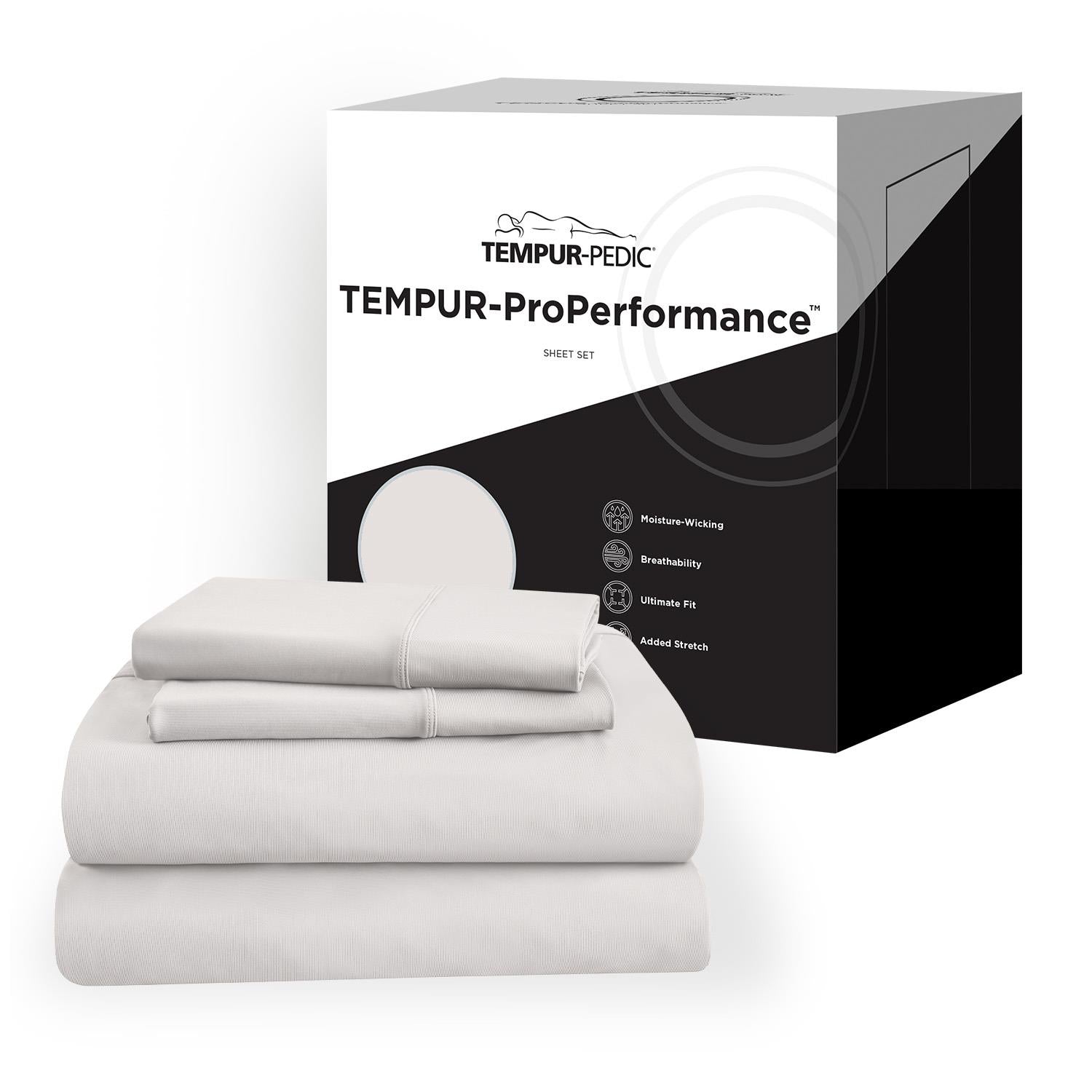  Tempur-Pedic Tempur-Pedic ProPerformance Pillowcase Set - White (Queen) IMAGE 10