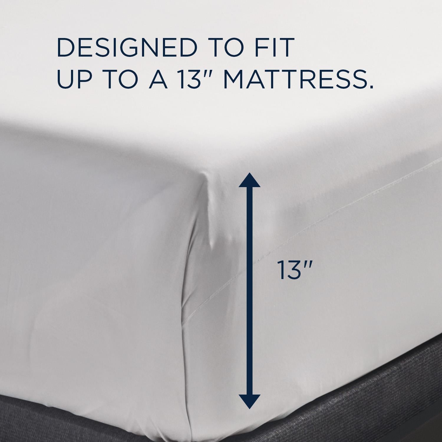  Tempur-Pedic Tempur-Pedic ProPerformance Pillowcase Set - White (Queen) IMAGE 3