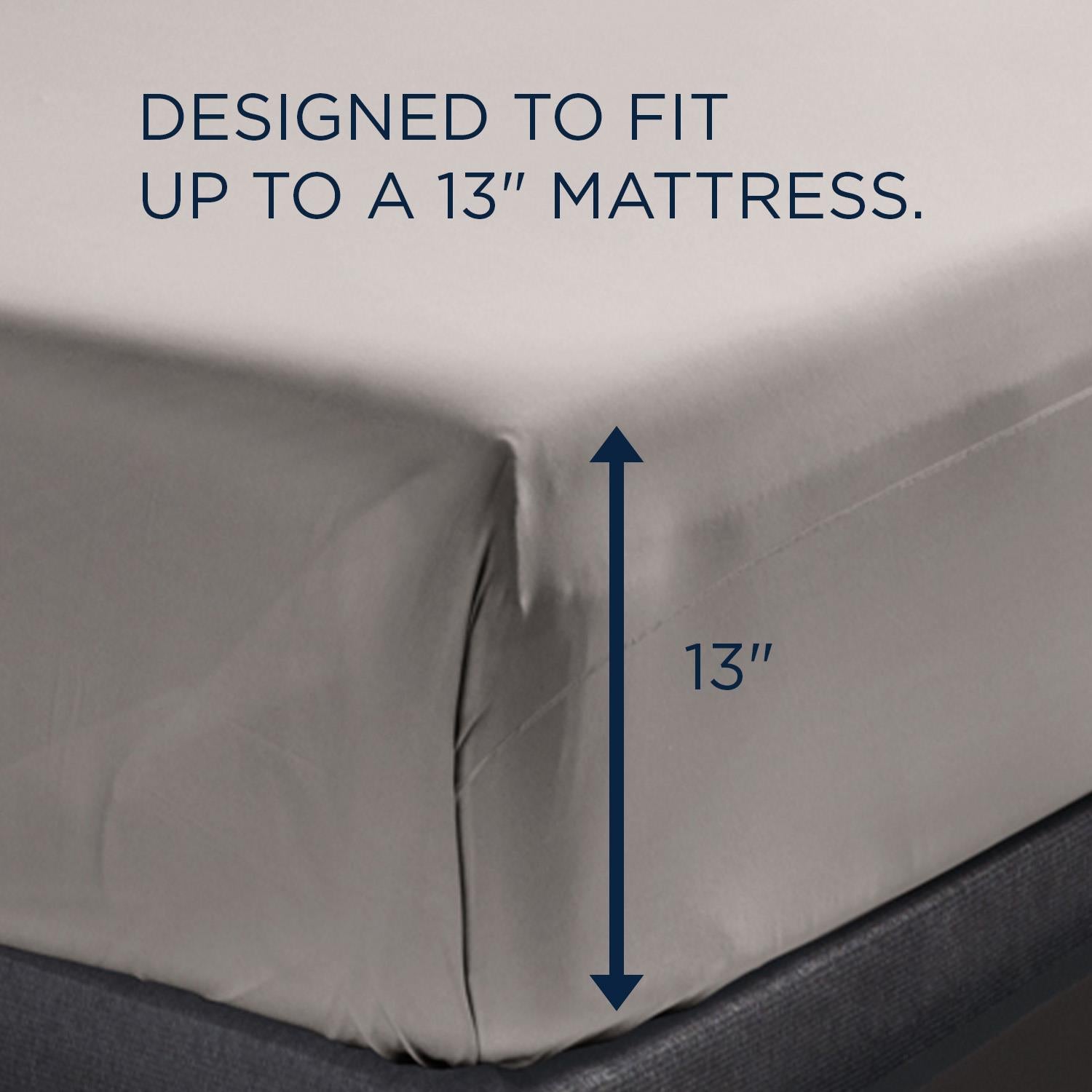  Tempur-Pedic Tempur-Pedic ProPerformance Sheet Set- Graphite (California King ) IMAGE 3