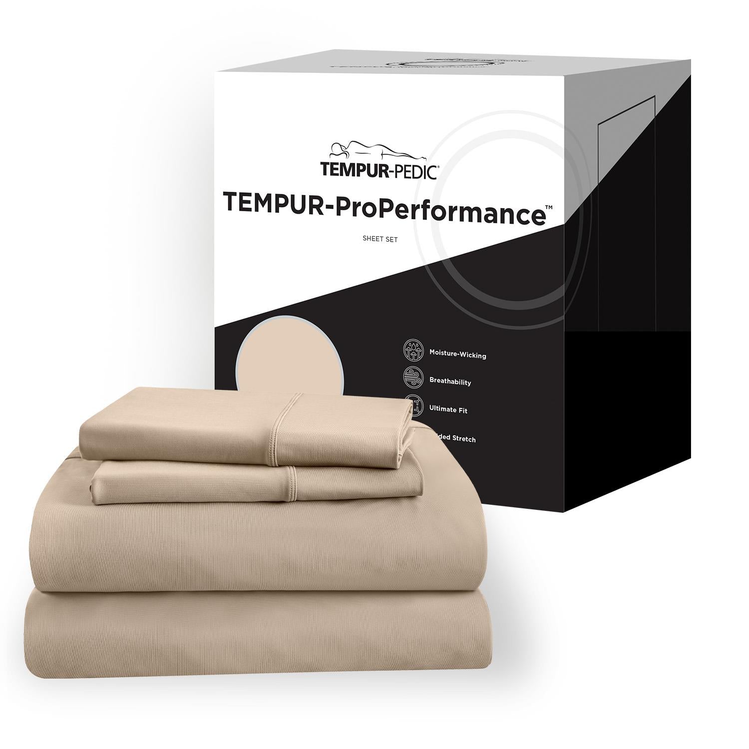  Tempur-Pedic Tempur-Pedic ProPerformance Sheet Set- Sandstone (Split King) IMAGE 10