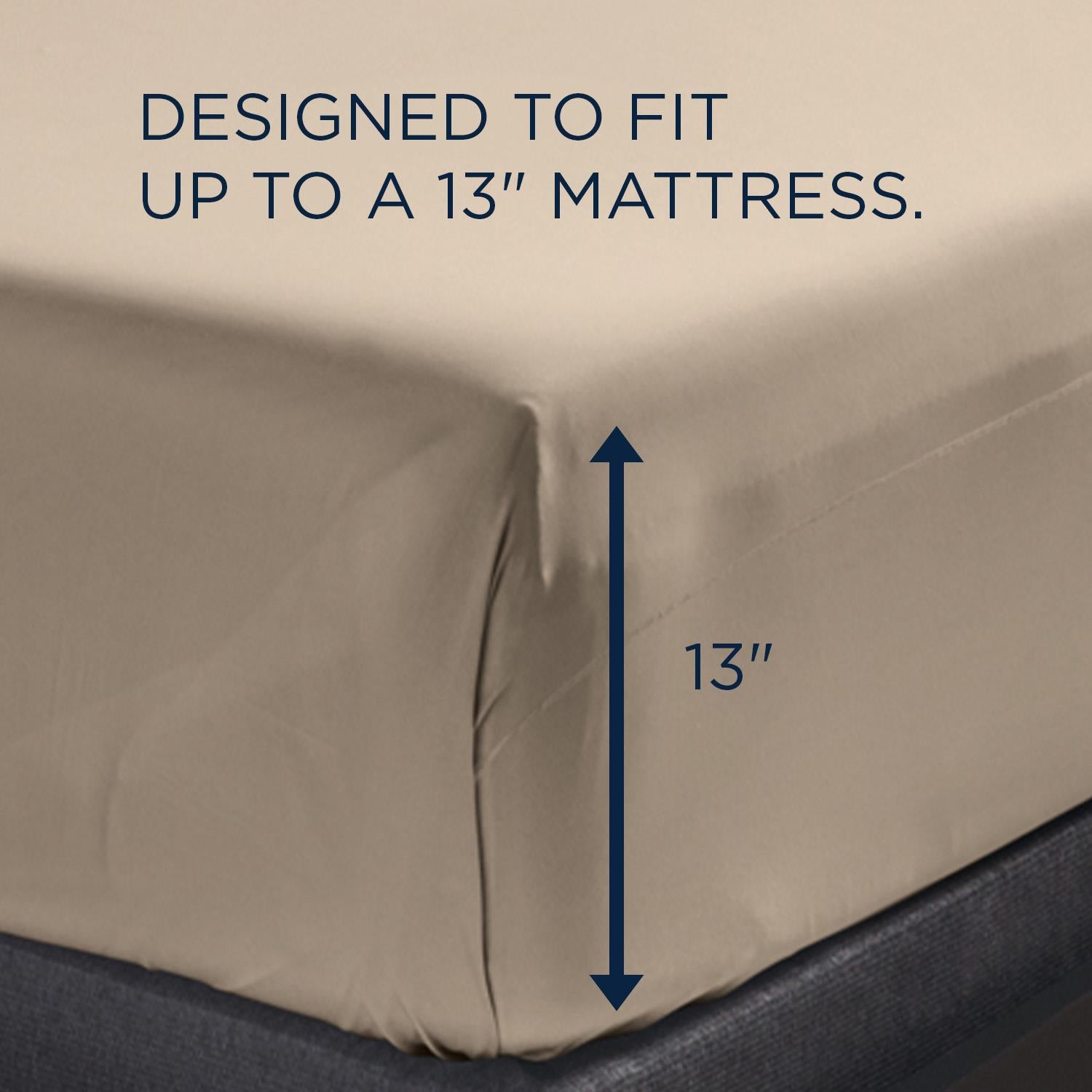  Tempur-Pedic Tempur-Pedic ProPerformance Sheet Set- Sandstone (California King ) IMAGE 3