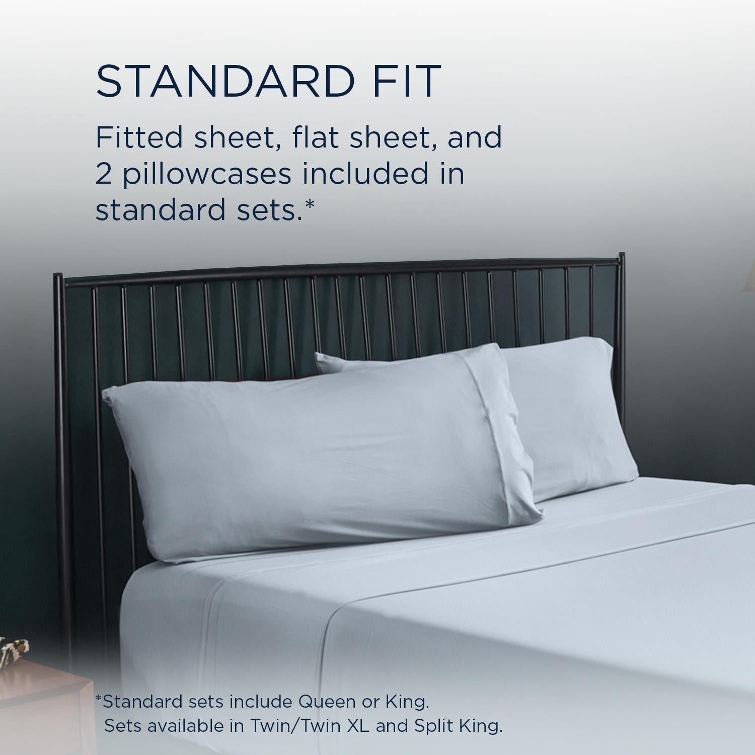  Tempur-Pedic Tempur-Pedic ProPerformance Sheet Set- Sleepy Blue (King) IMAGE 11