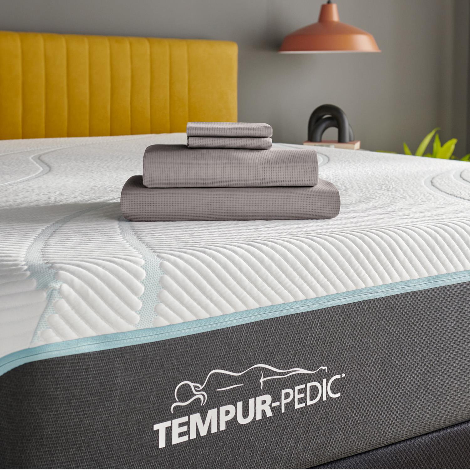  Tempur-Pedic TEMPUR ProAir Sheet Set Cool Gray (Split King) IMAGE 1
