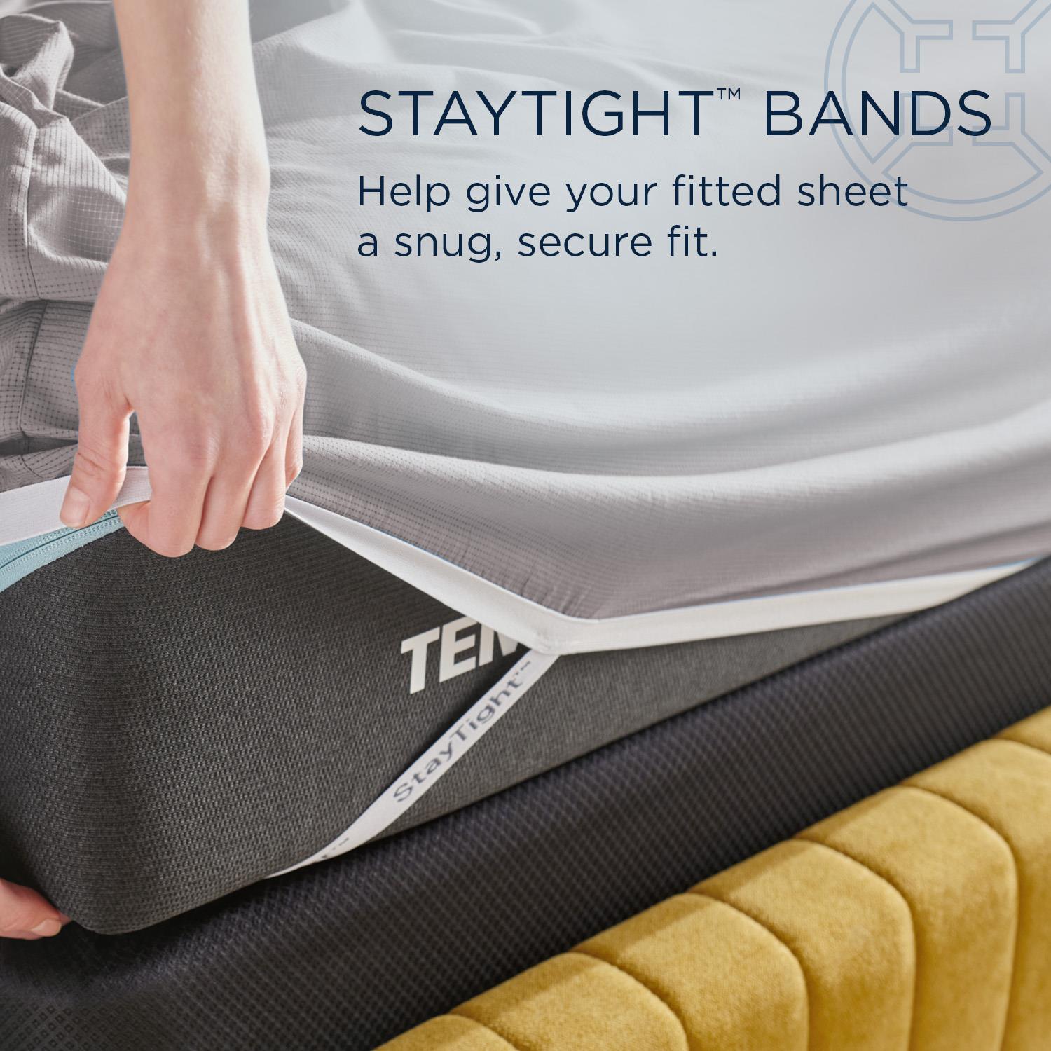  Tempur-Pedic TEMPUR ProAir Sheet Set Cool Gray (Split King) IMAGE 9