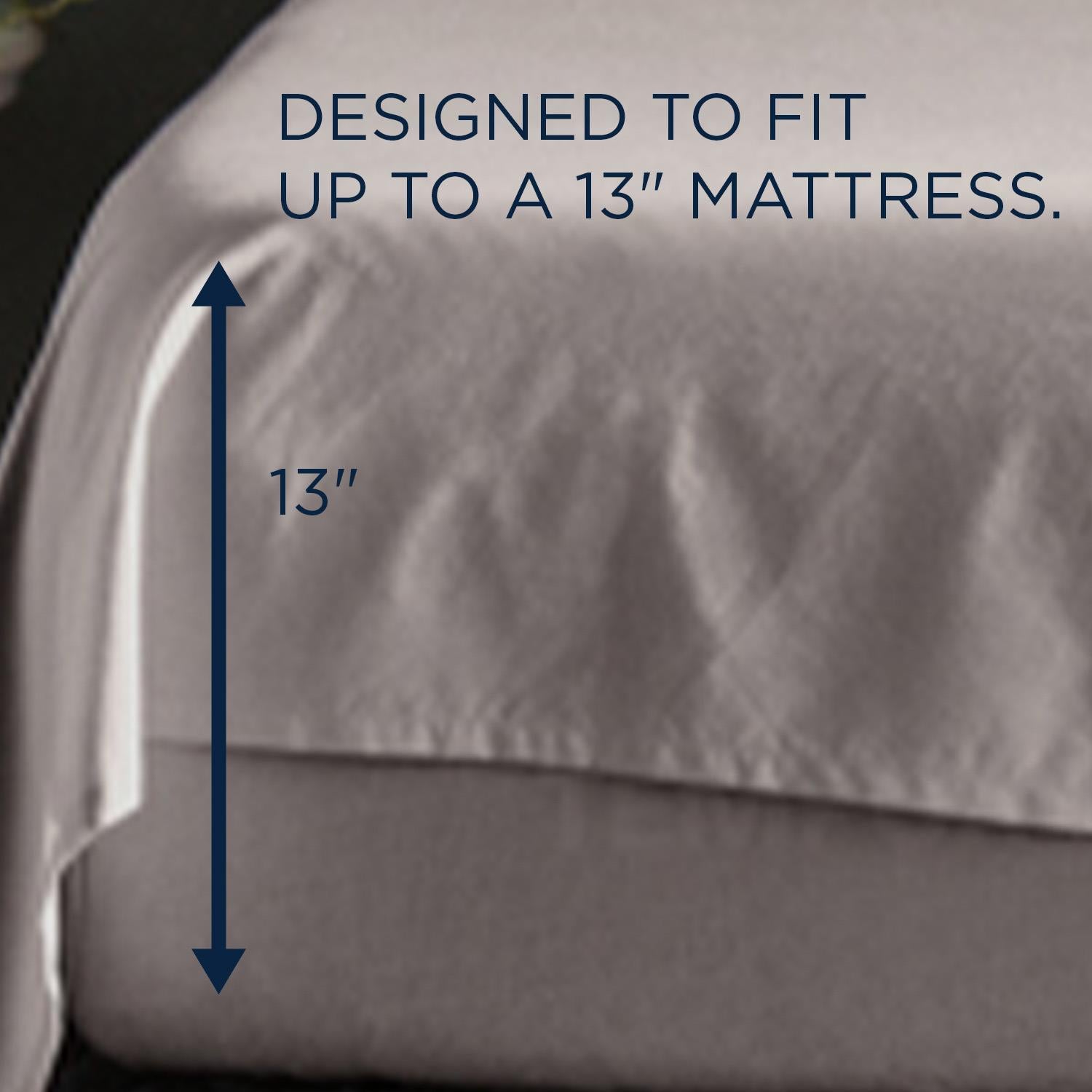  Tempur-Pedic TEMPUR ProAir Sheet Set Cool Gray (Twin) IMAGE 3
