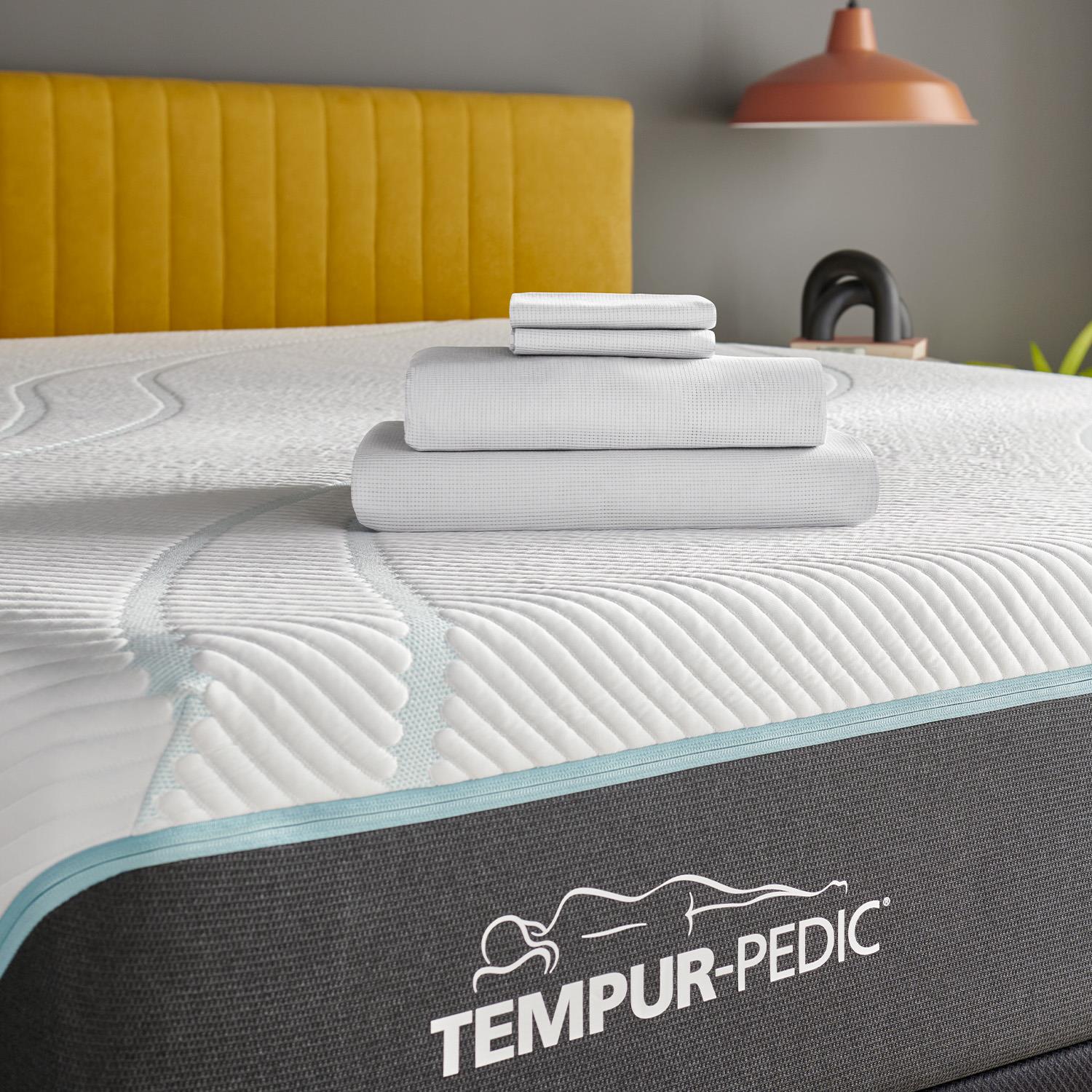  Tempur-Pedic TEMPUR ProAir Sheet Set White (Split King) IMAGE 1