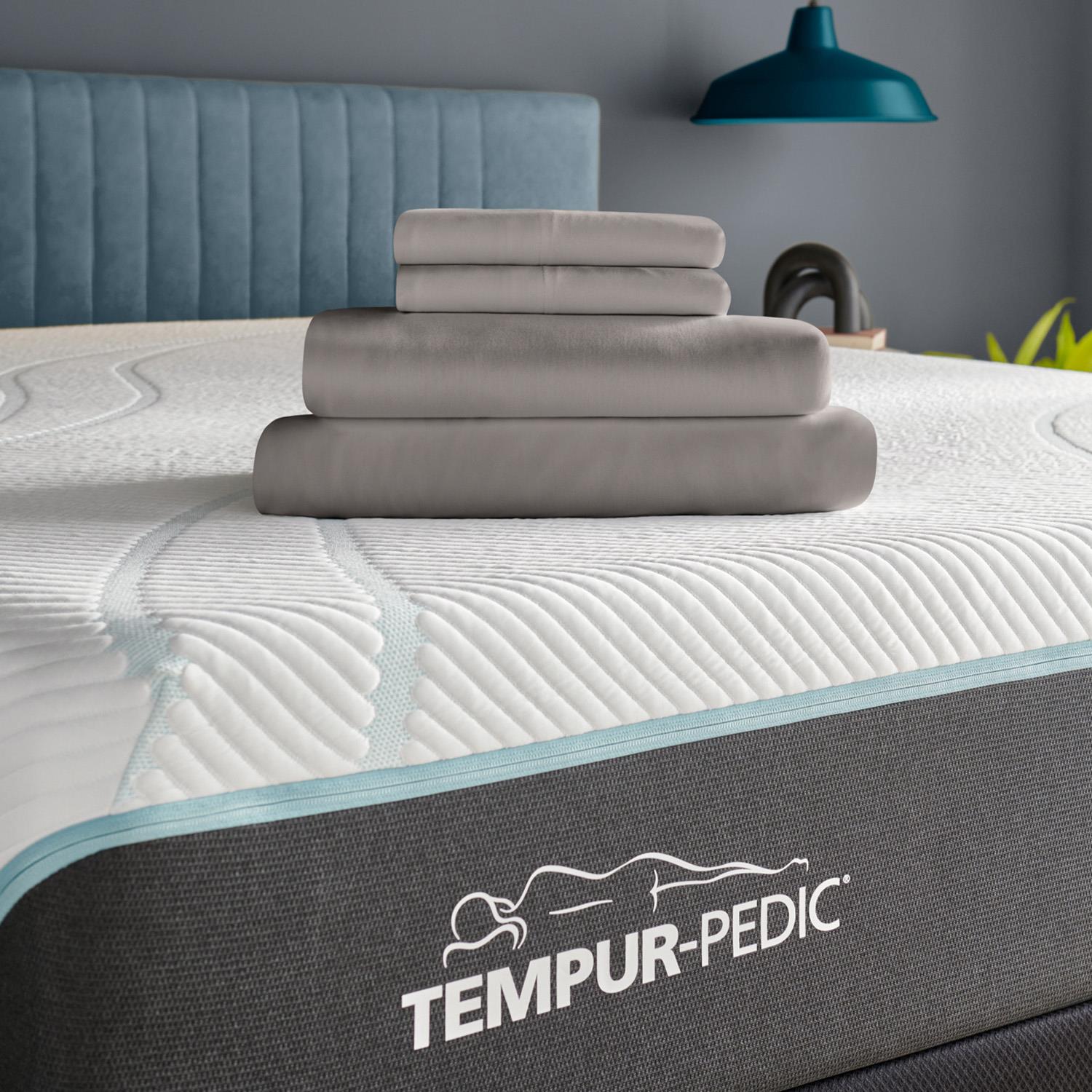  Tempur-Pedic TEMPUR Rayon from Bamboo Sheet Set Cool Gray (Split California King) IMAGE 1