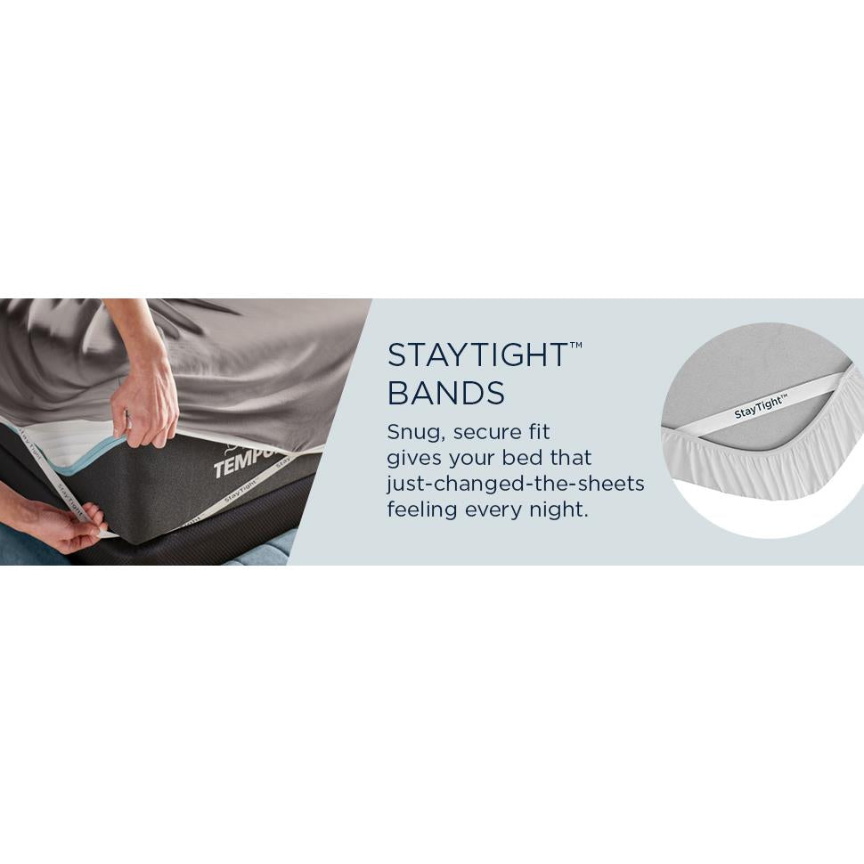  Tempur-Pedic TEMPUR Rayon from Bamboo Sheet Set Sandstone (Queen) IMAGE 18