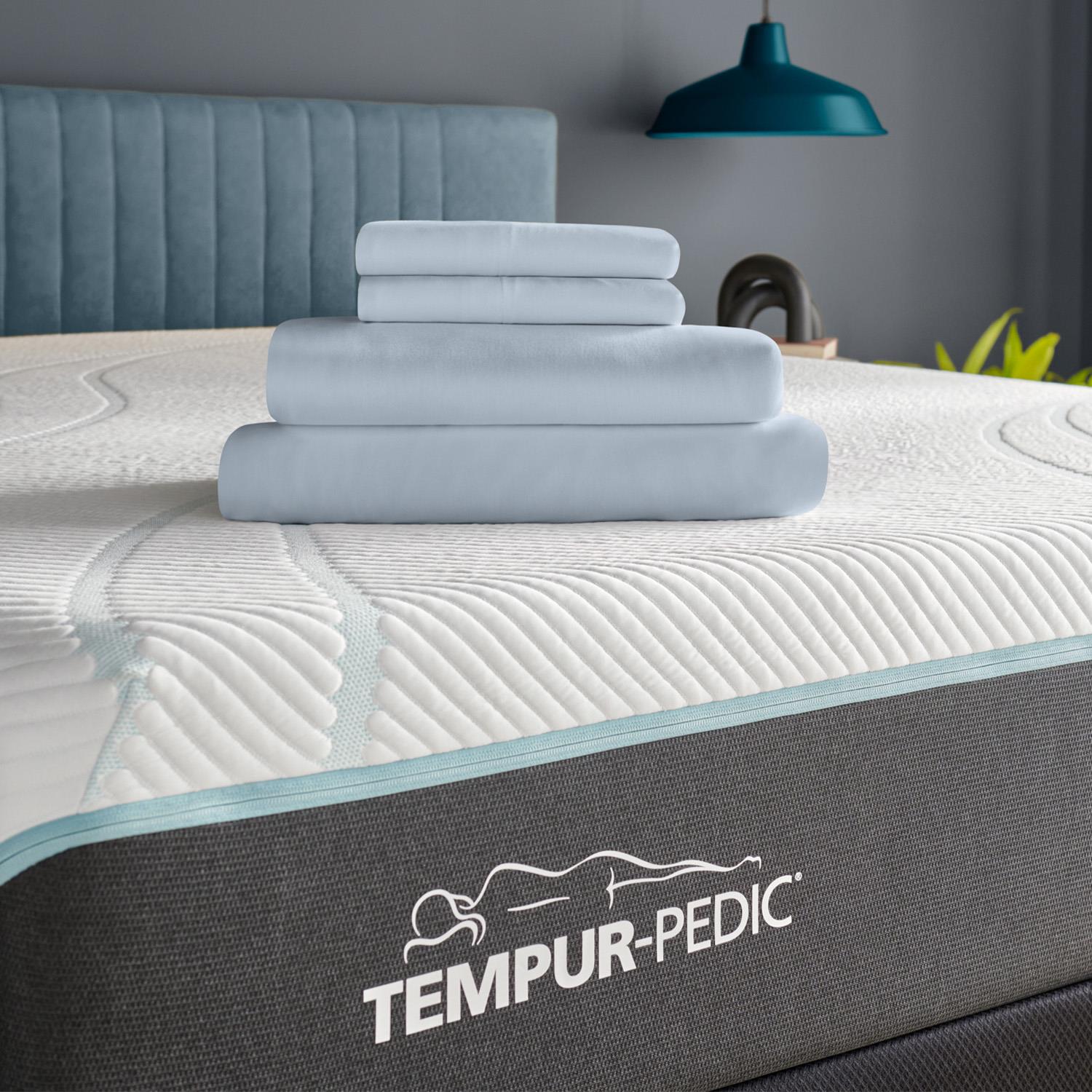  Tempur-Pedic TEMPUR Rayon from Bamboo Sheet Set Sleepy Blue (Queen) IMAGE 1