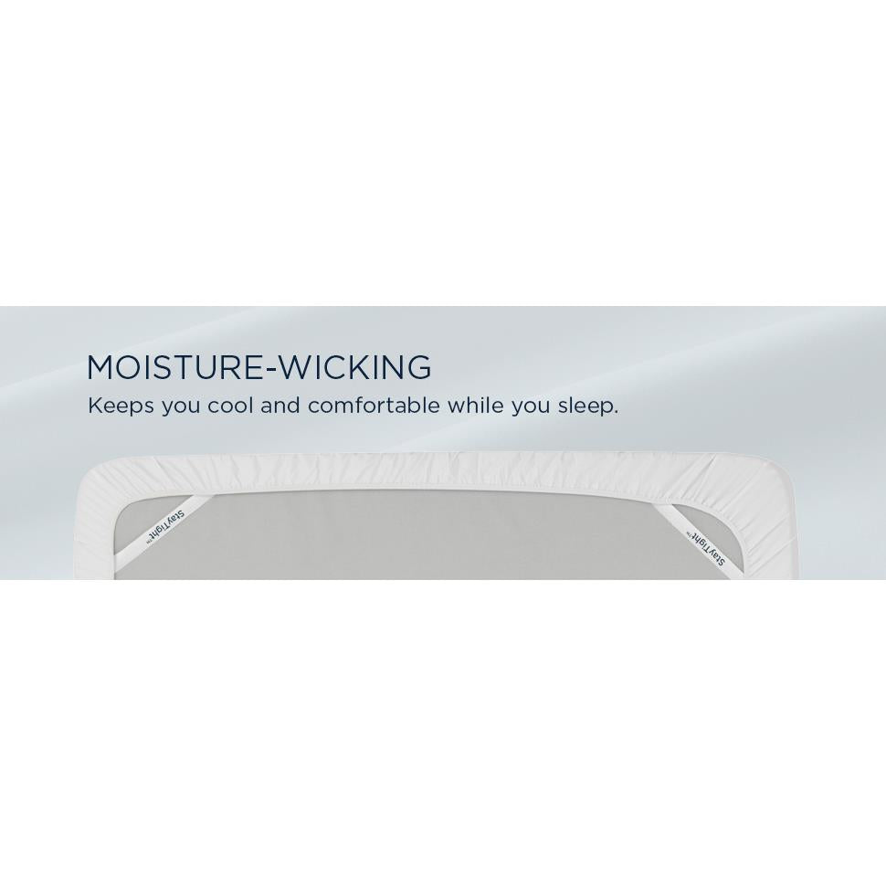  Tempur-Pedic TEMPUR Rayon from Bamboo Sheet Set Sleepy Blue (Queen) IMAGE 17