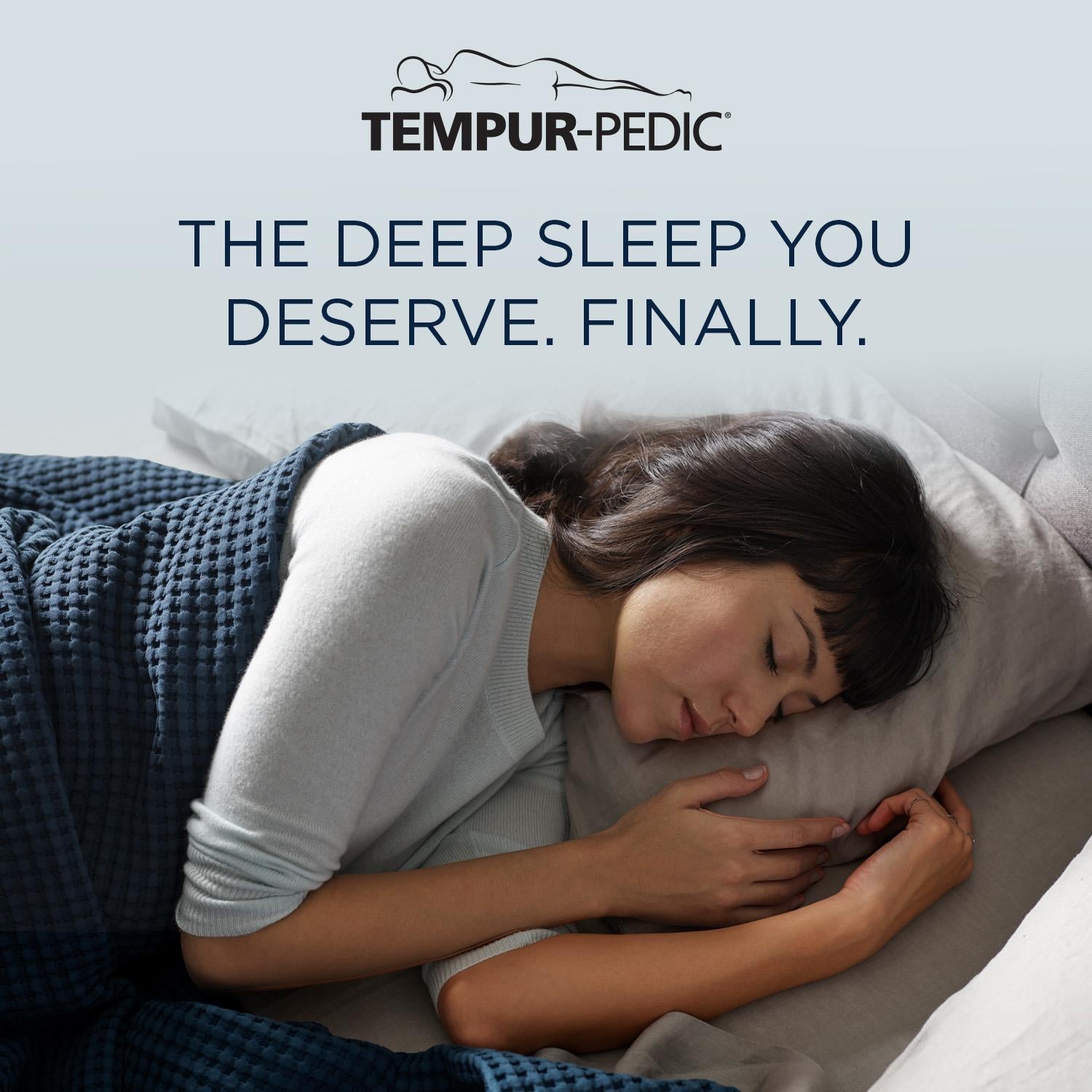  Tempur-Pedic TEMPUR Rayon from Bamboo Sheet Set Sleepy Blue (California King ) IMAGE 5
