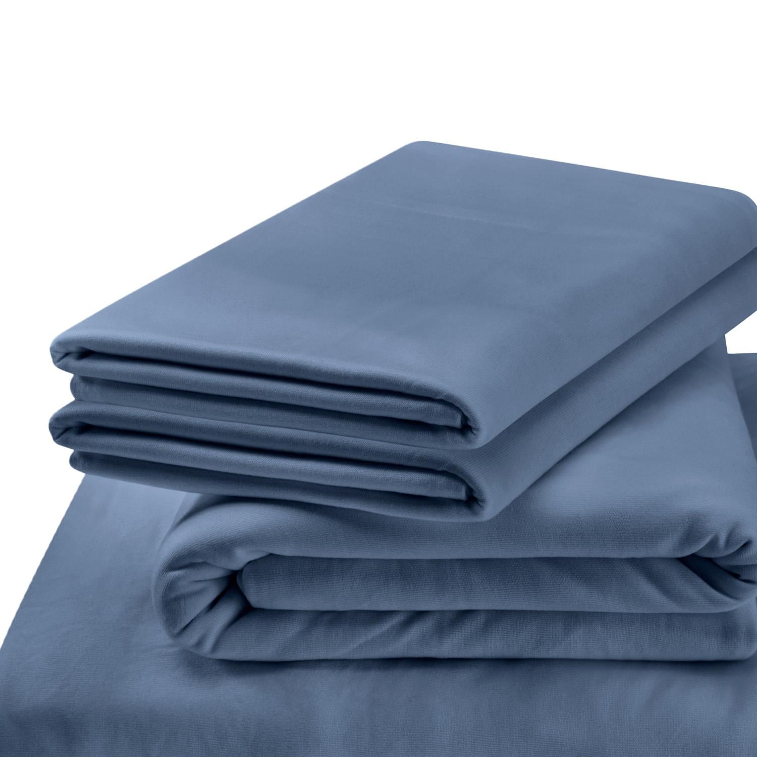  Tempur-Pedic TEMPUR Rayon from Bamboo Sheet Set Vintage Indigo (Twin XL) IMAGE 10