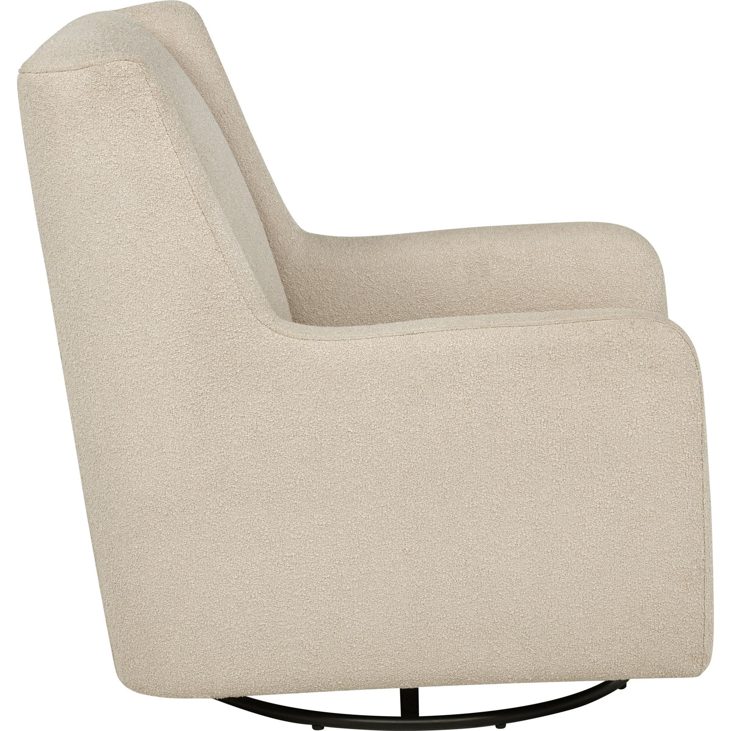  Coaster Furniture Serra 902453 Boucle Upholstered Swivel Glider - Sandy Beige IMAGE 9