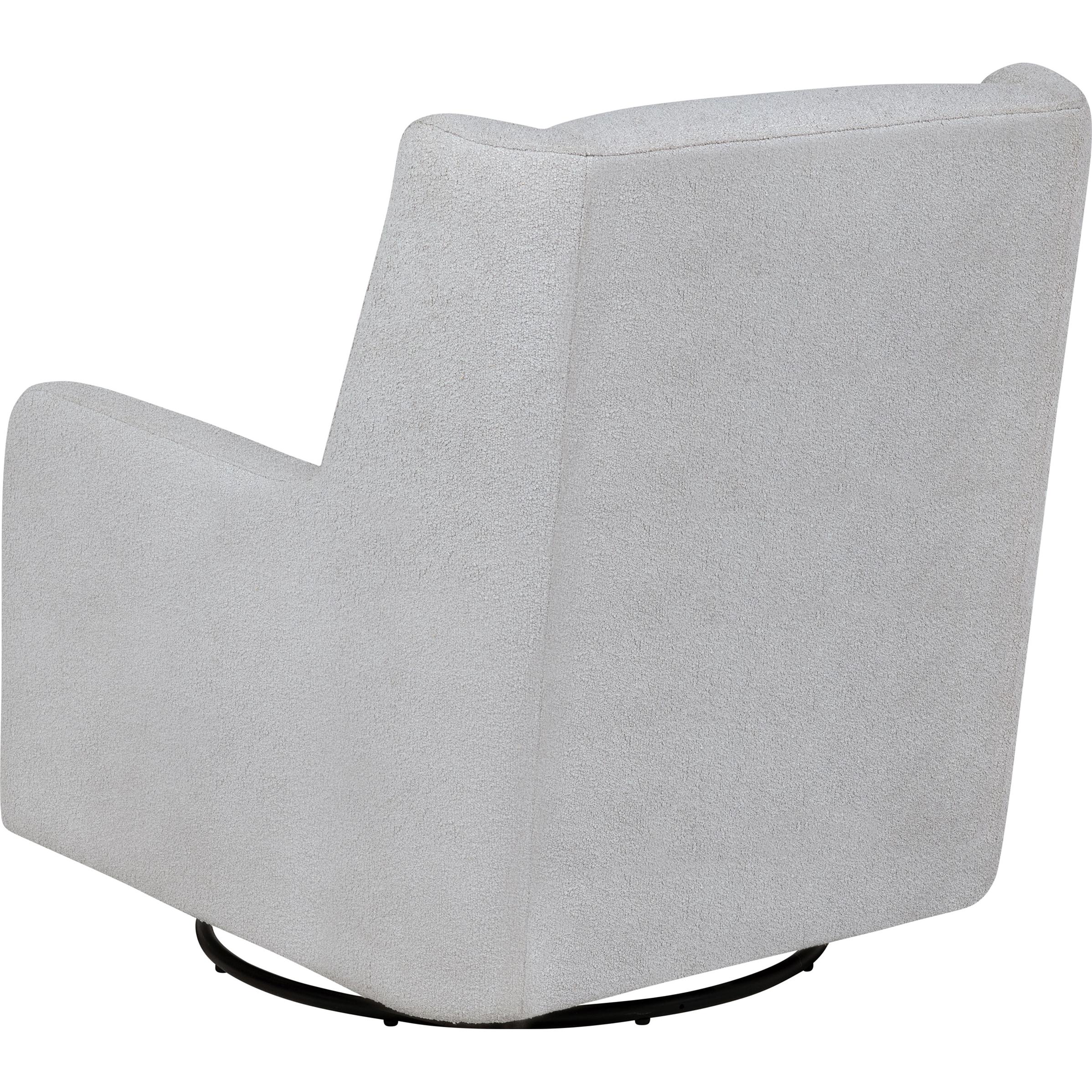  Coaster Furniture Serra 902454 Boucle Upholstered Swivel Glider - Dove Grey IMAGE 6