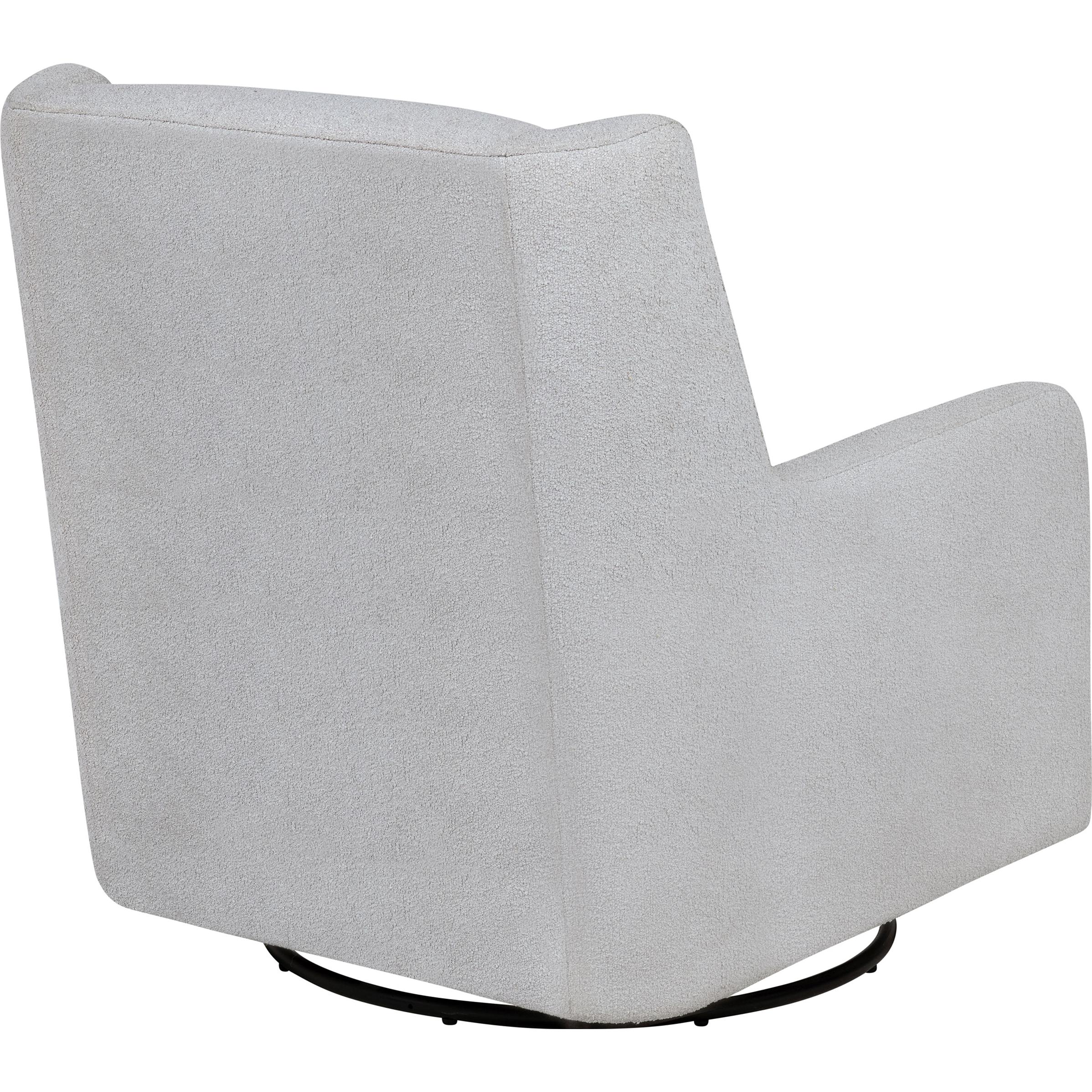 Coaster Furniture Serra 902454 Boucle Upholstered Swivel Glider - Dove Grey IMAGE 8