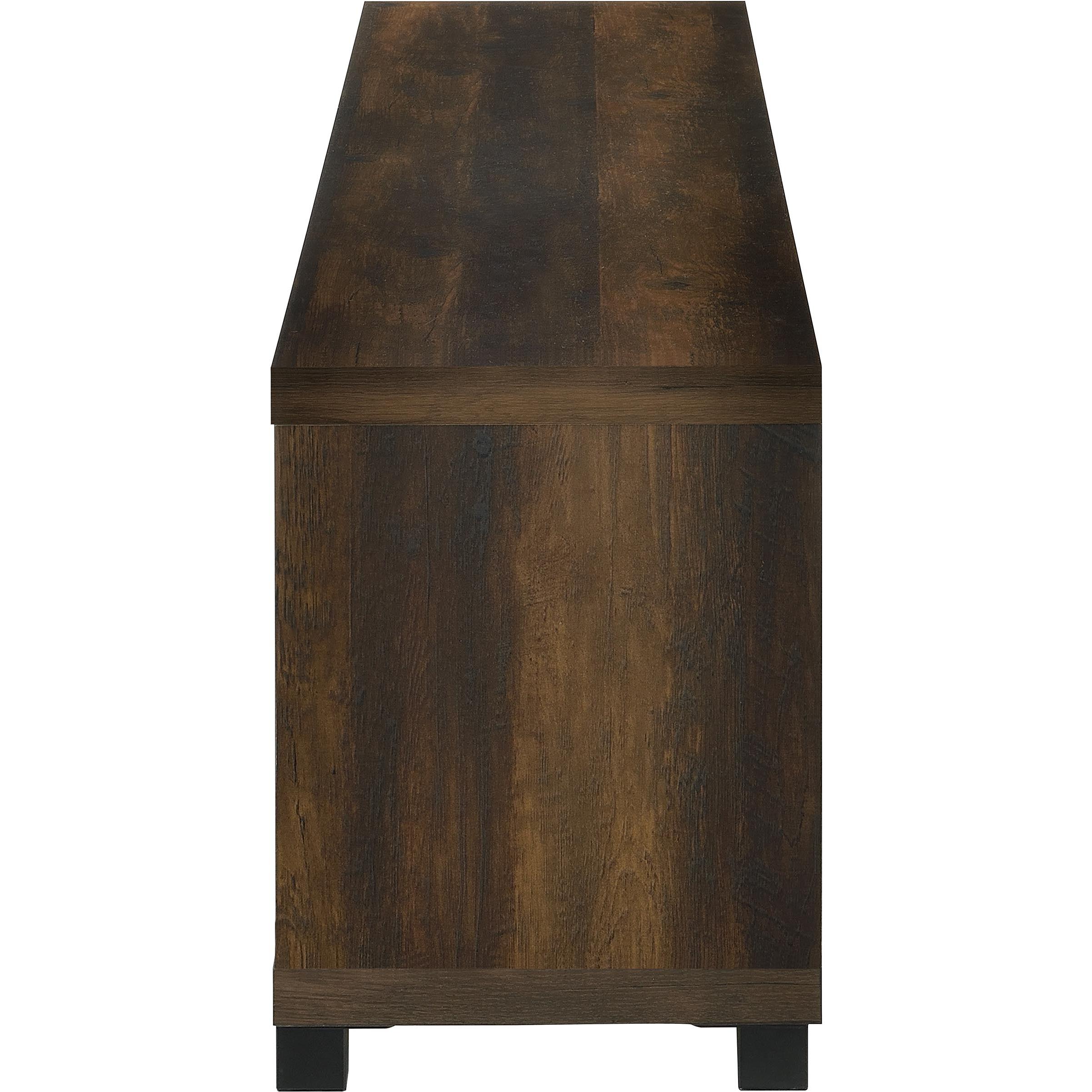  Coaster Furniture Havering 722873 71-inch TV Stand Fireplace Media Console - Dark Pine IMAGE 6