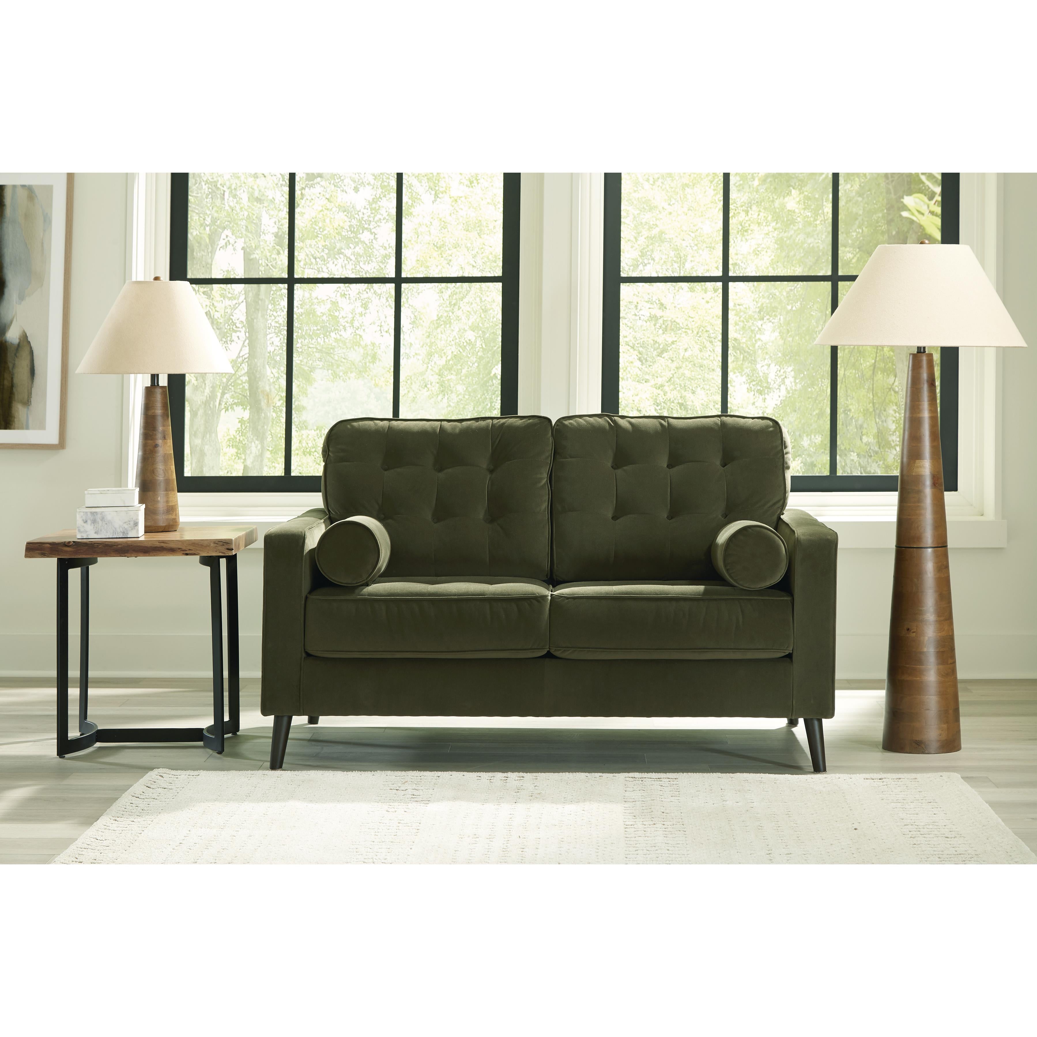  Ashley Reveon Lakes Stationary Fabric Loveseat 2640435 IMAGE 5