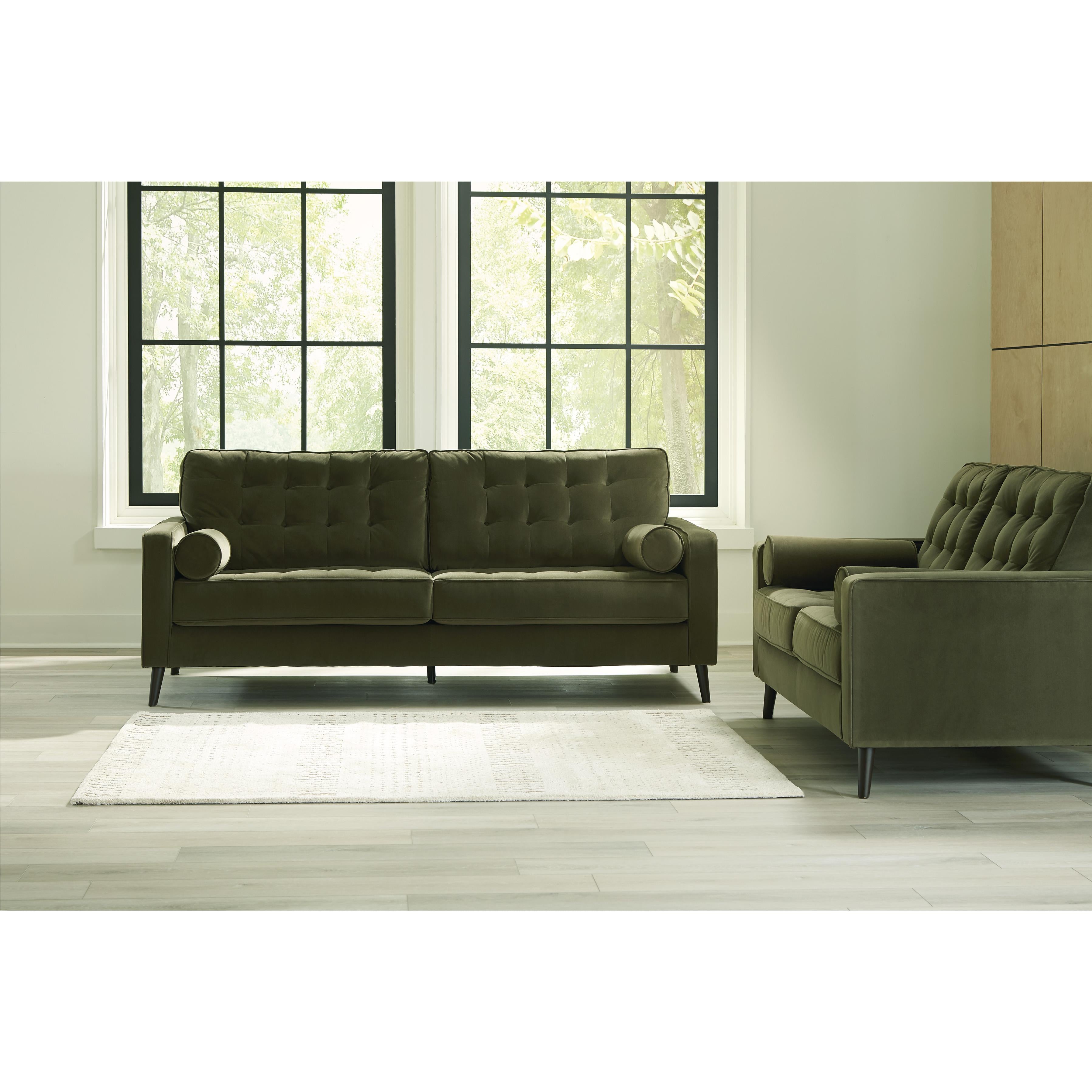  Ashley Reveon Lakes Stationary Fabric Loveseat 2640435 IMAGE 6