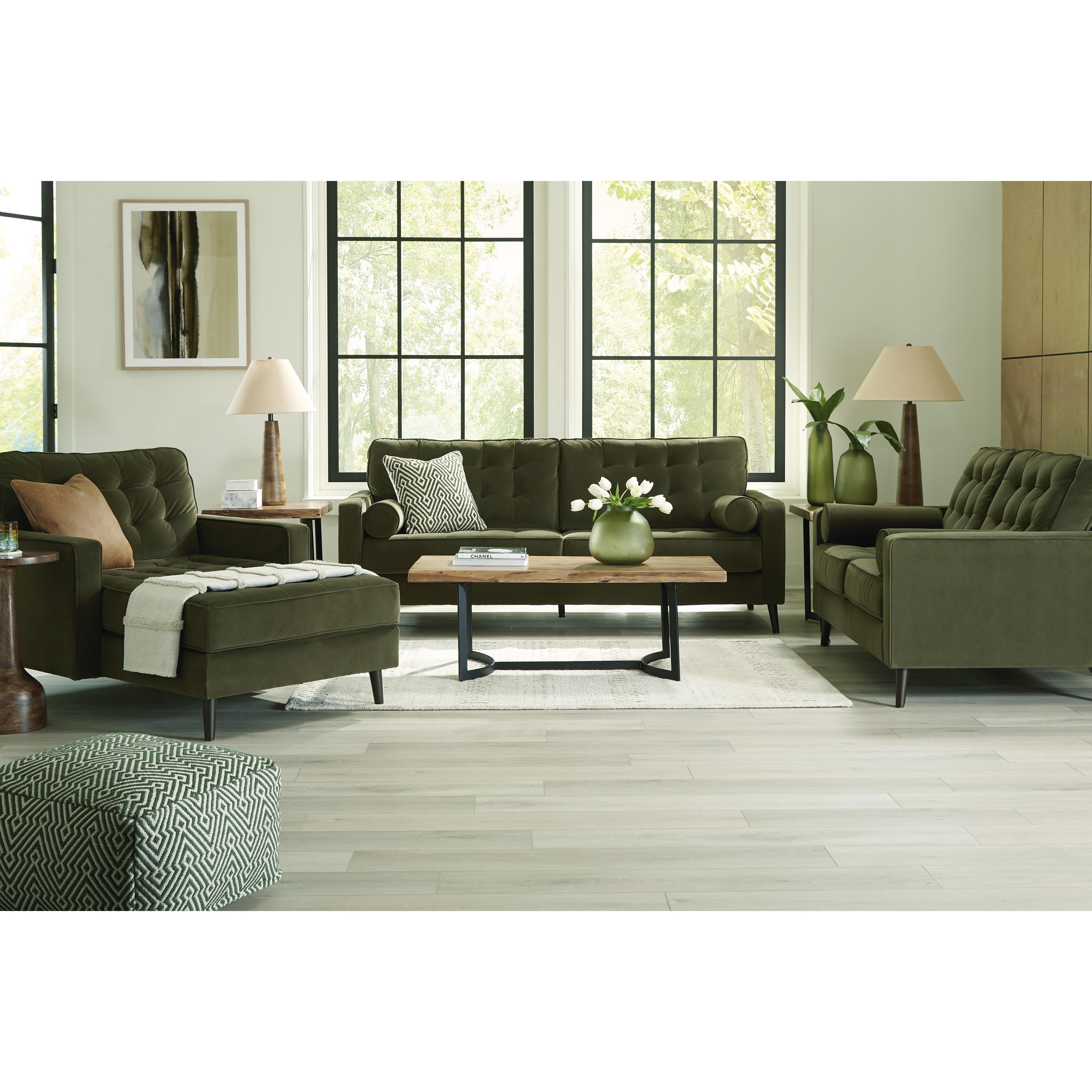  Ashley Reveon Lakes Stationary Fabric Sofa 2640438 IMAGE 10