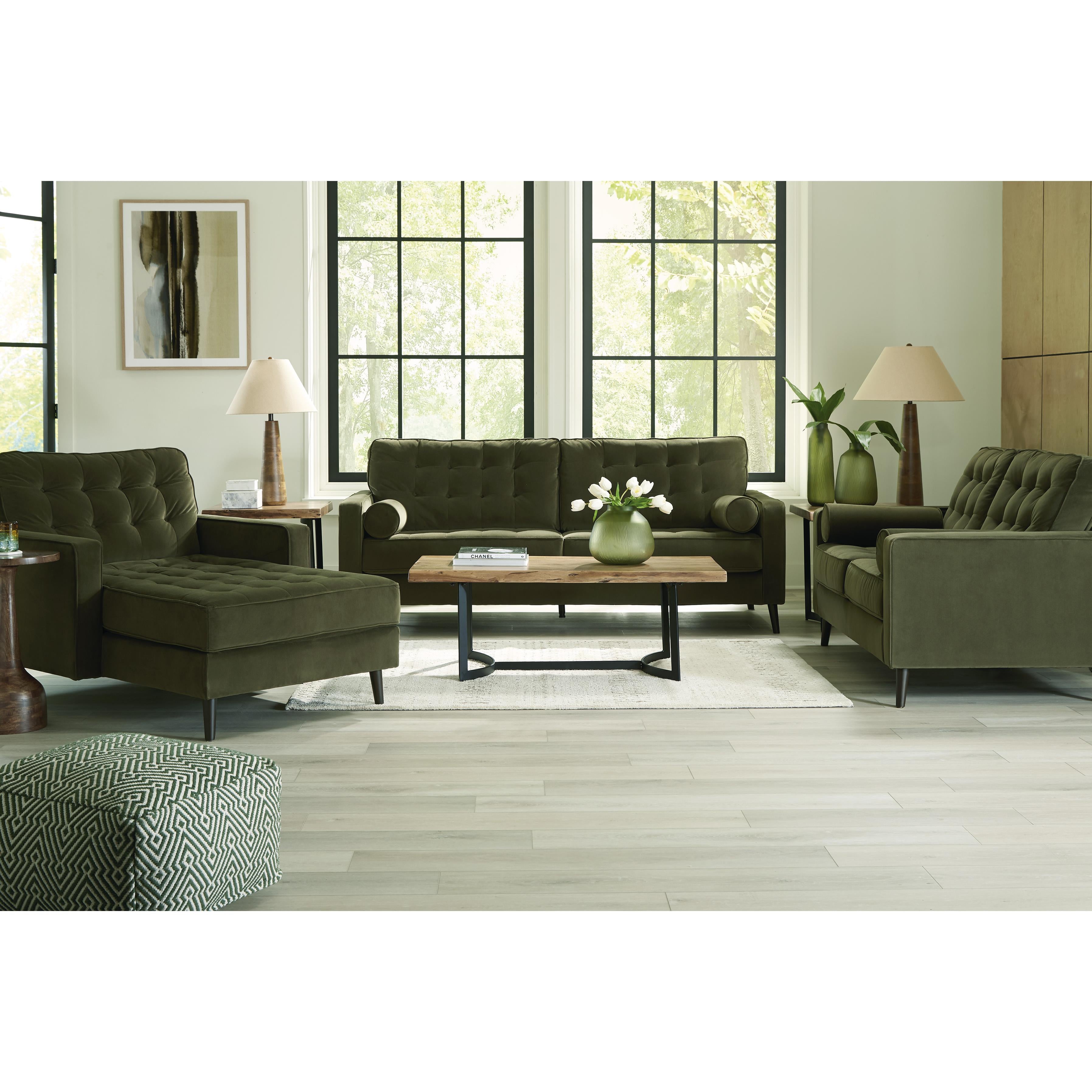  Ashley Reveon Lakes Stationary Fabric Sofa 2640438 IMAGE 9
